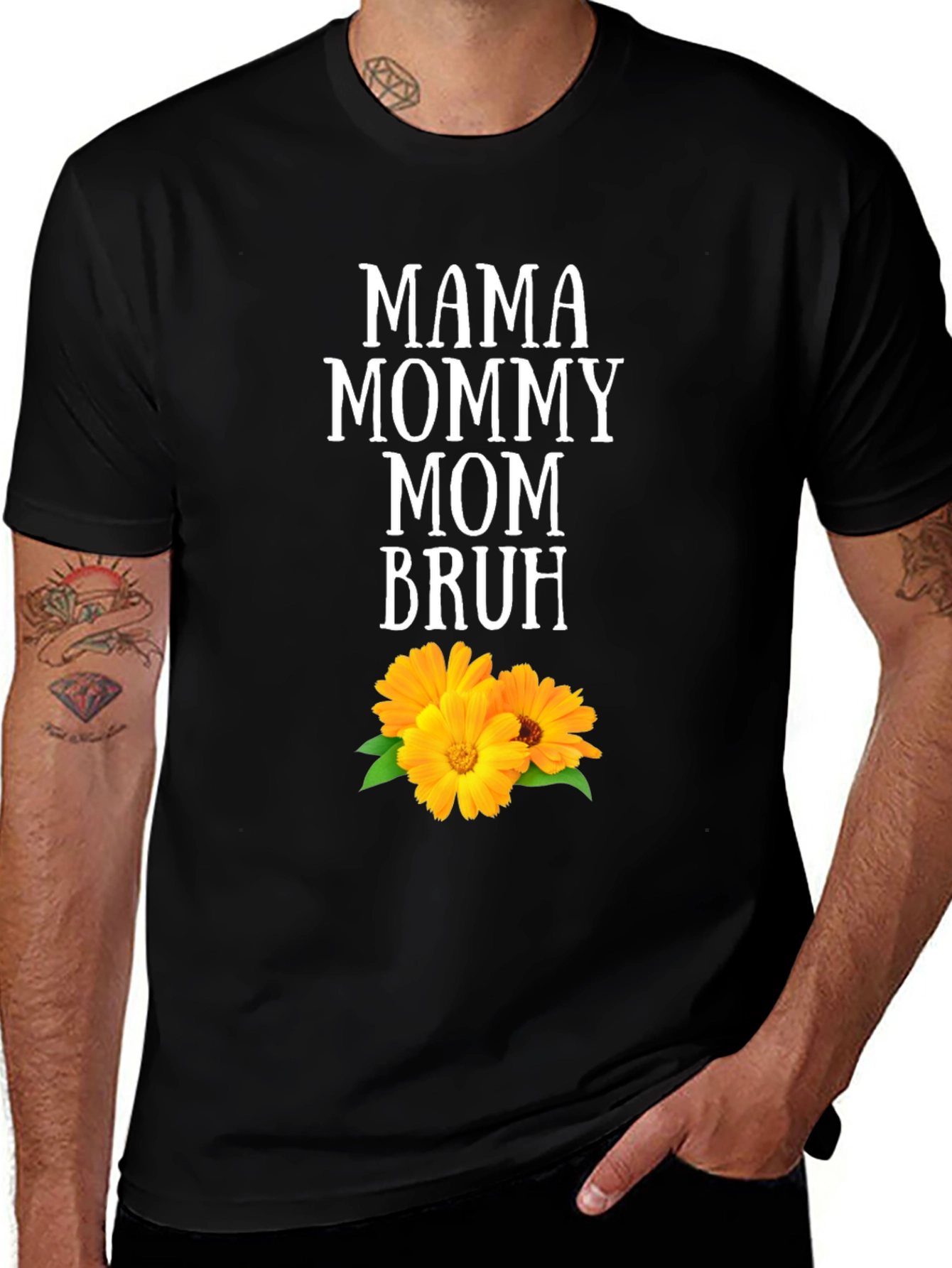 Mama Mommy Mom Bruh T-Shirt