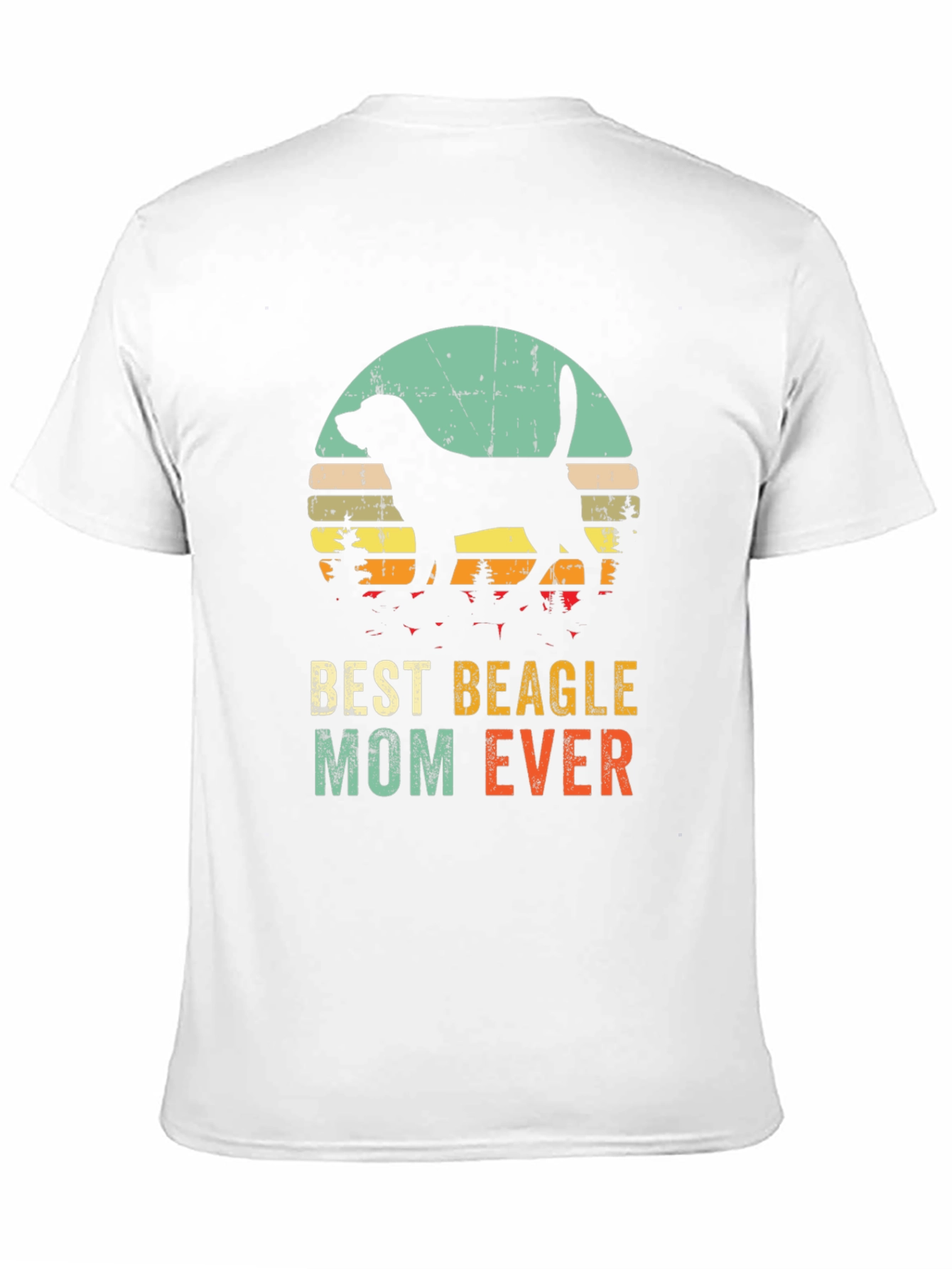 Best Beagle Mom Ever T-Shirt - Retro Style