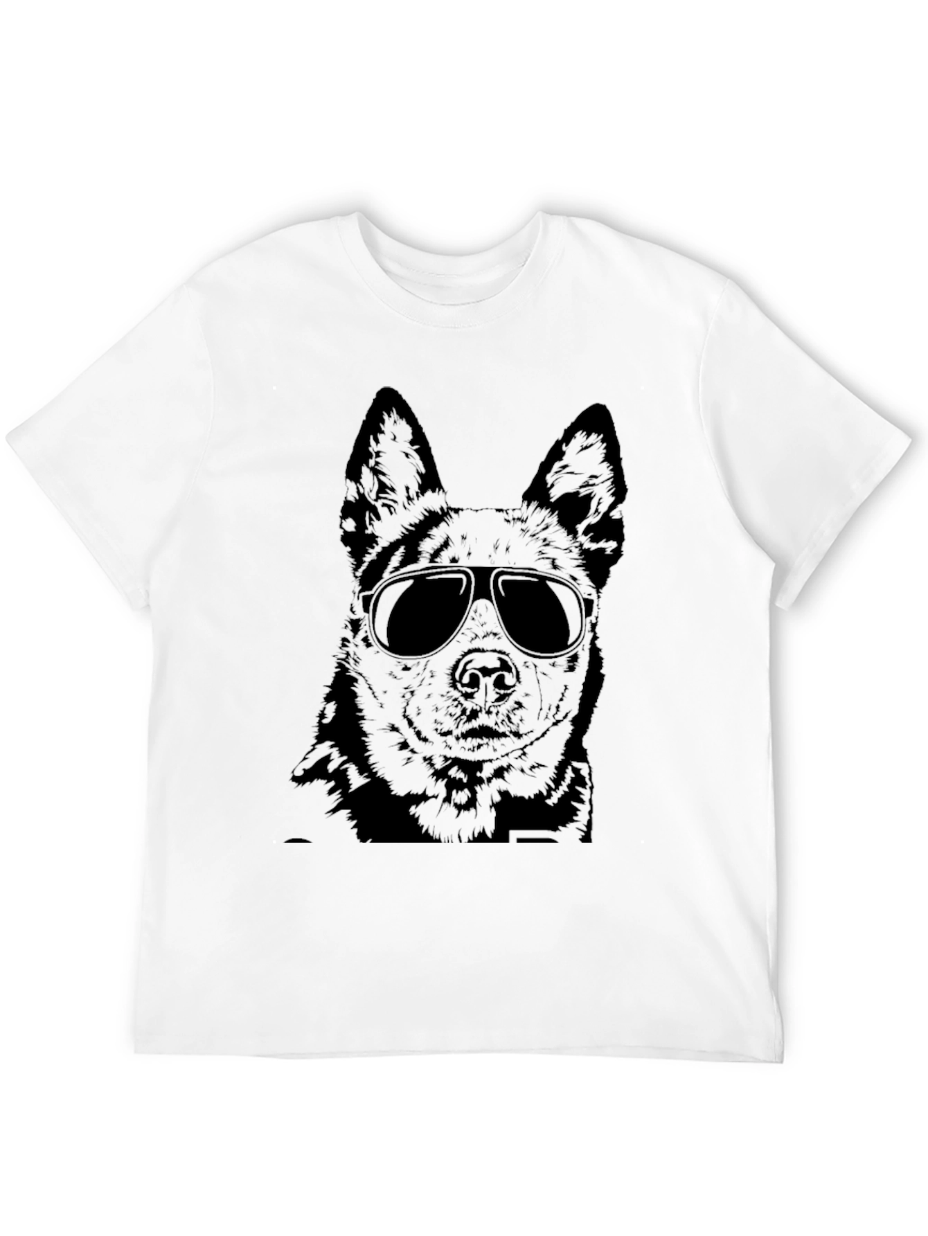Cool Dog Tee: Stylish Canine Graphic T-Shirt