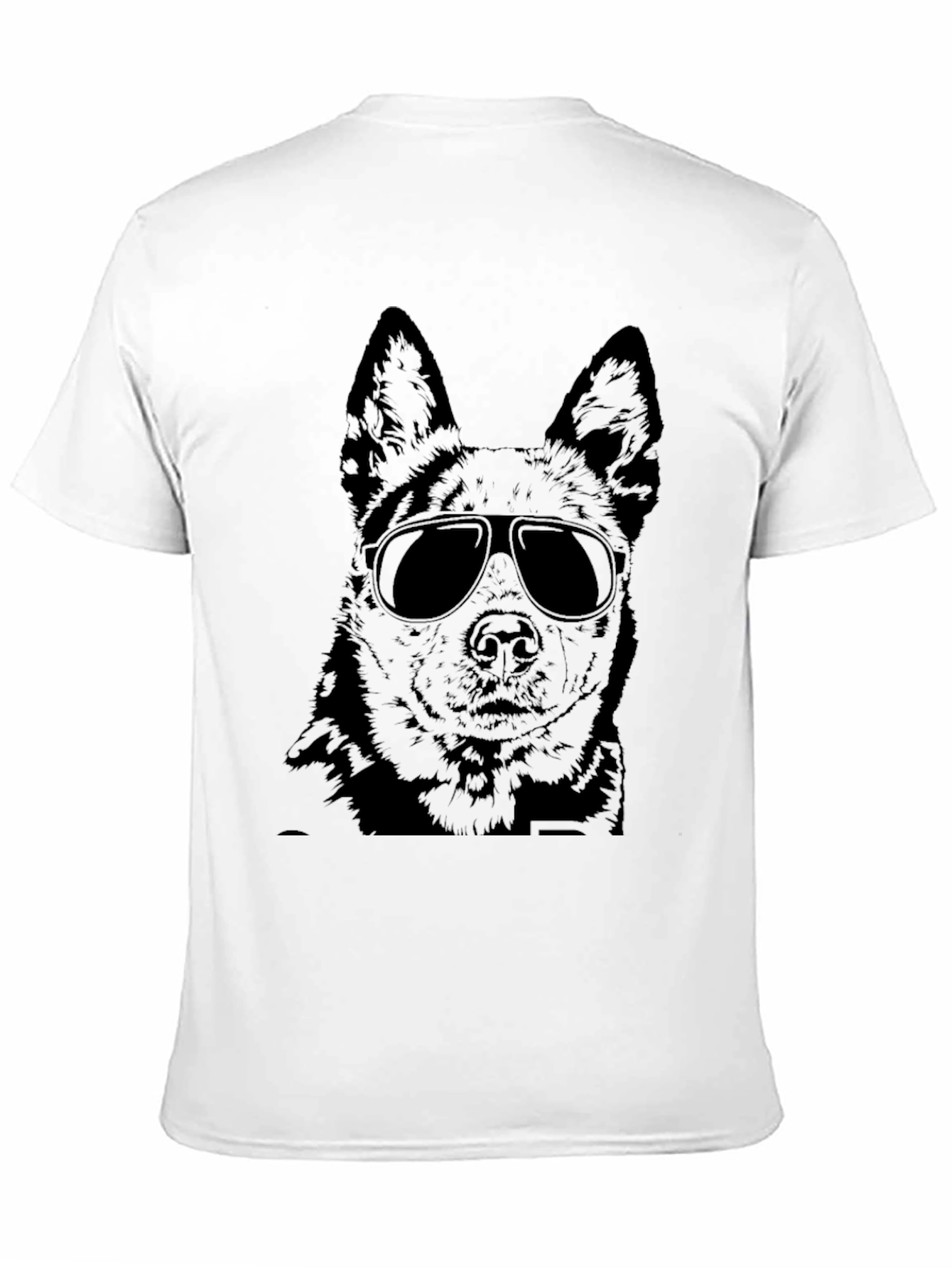 Cool Dog Tee: Stylish Canine Graphic T-Shirt