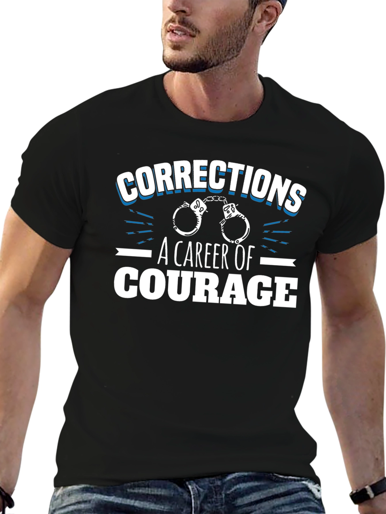 Corrections Career of Courage Graphic T-Shirt