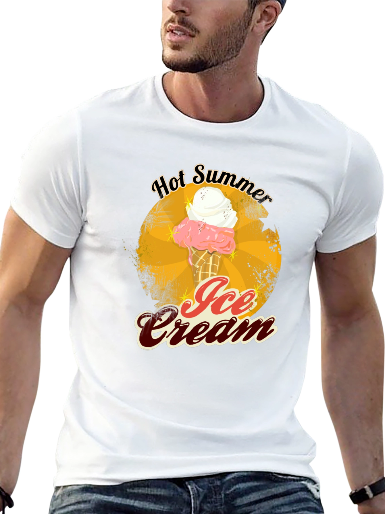 Hot Summer Ice Cream T-Shirt