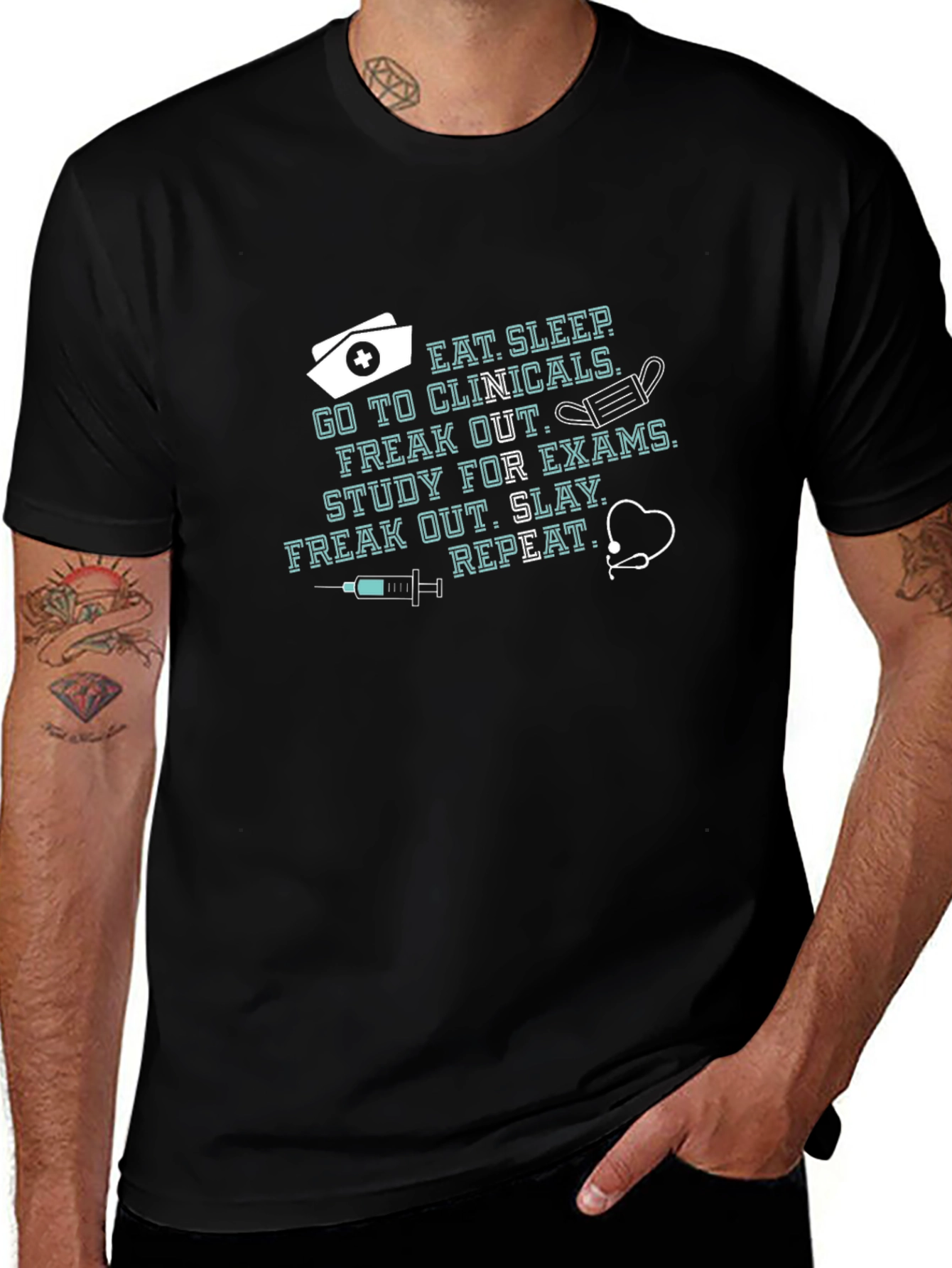 Eat Sleep Clinicals T-Shirt
