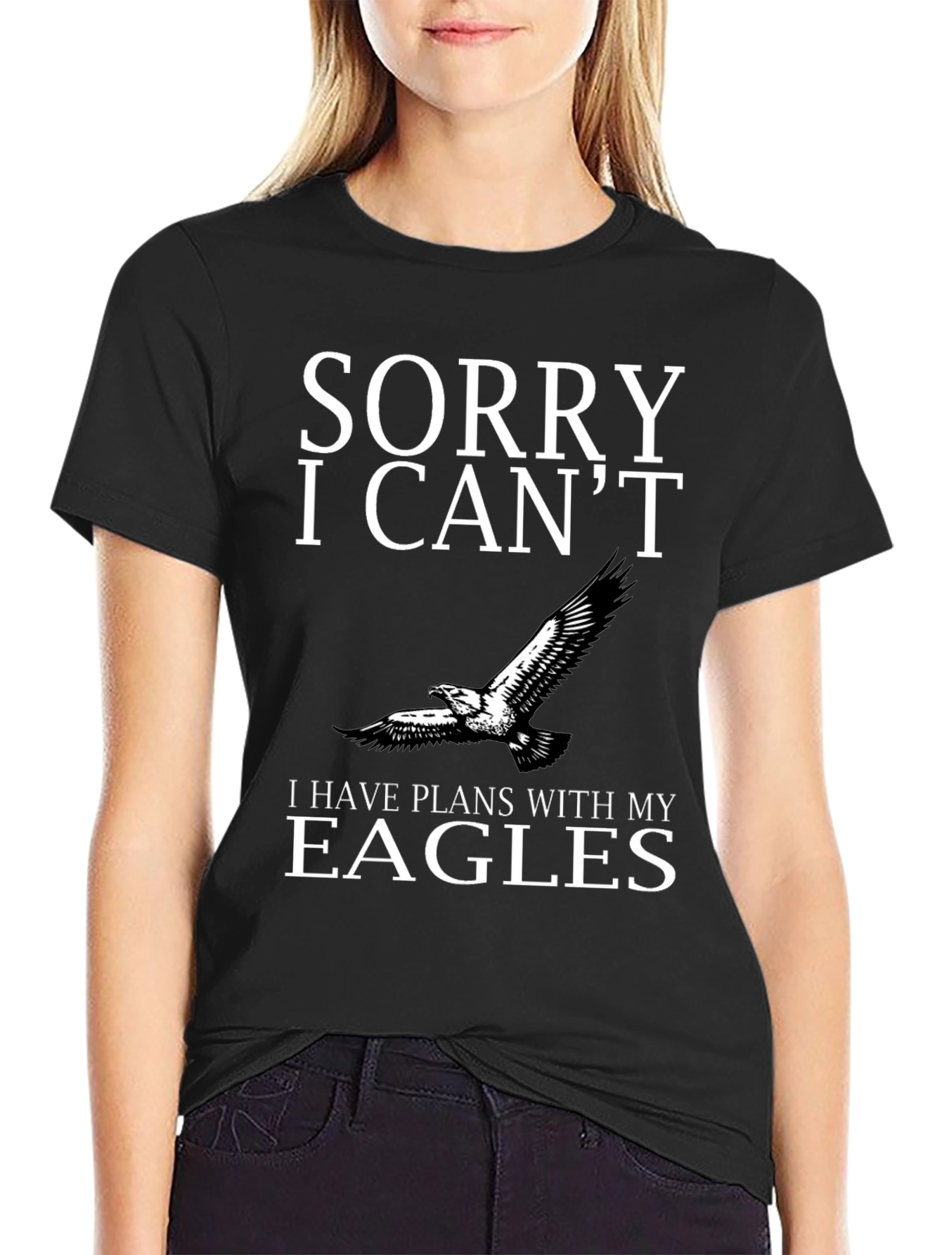 Sorry I Cant Eagles Graphic Tee