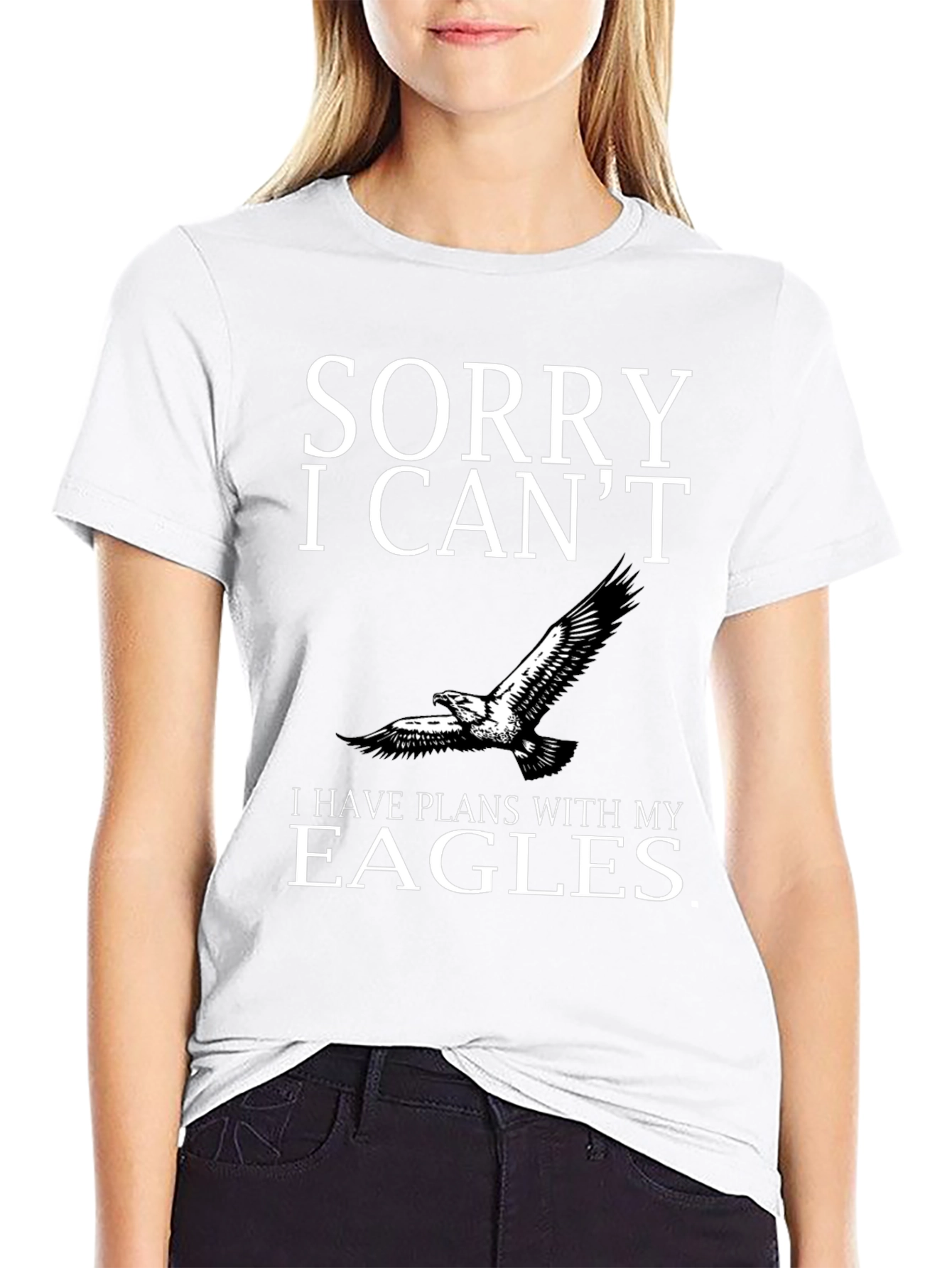 Sorry I Cant Eagles Graphic Tee
