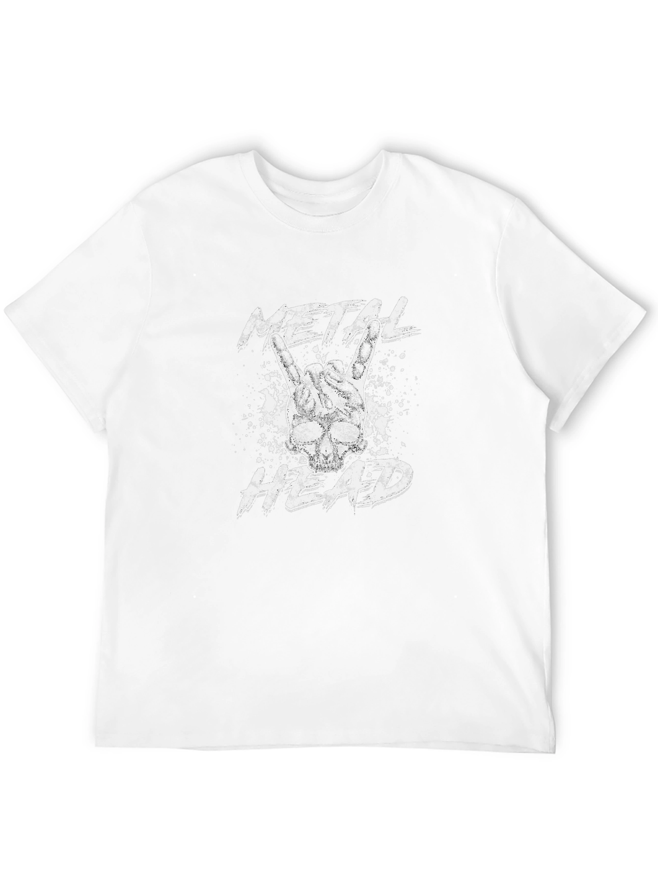 Metal Head Graphic T-Shirt - Rock On!