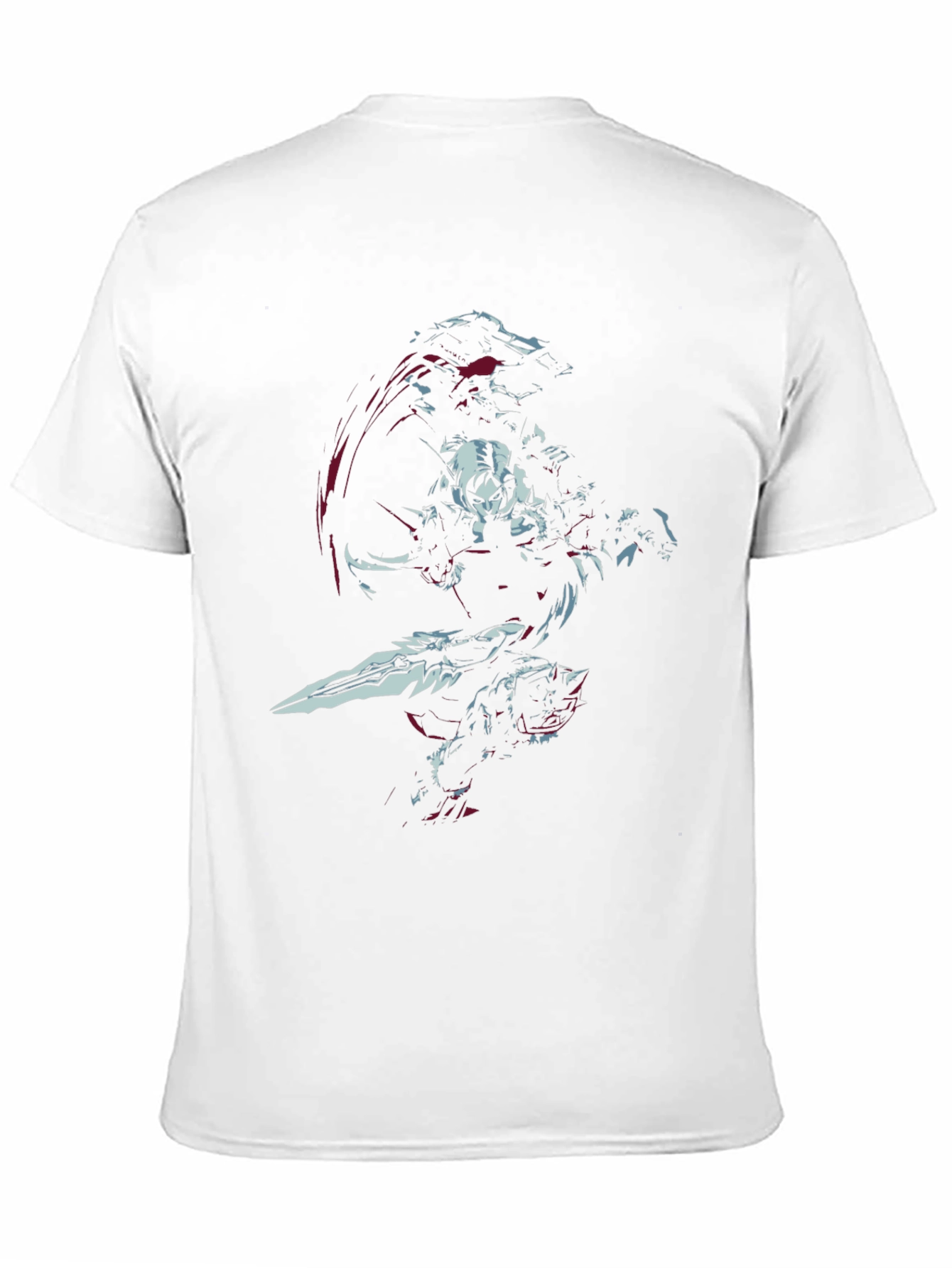 Warrior Graphic Print Black T-Shirt
