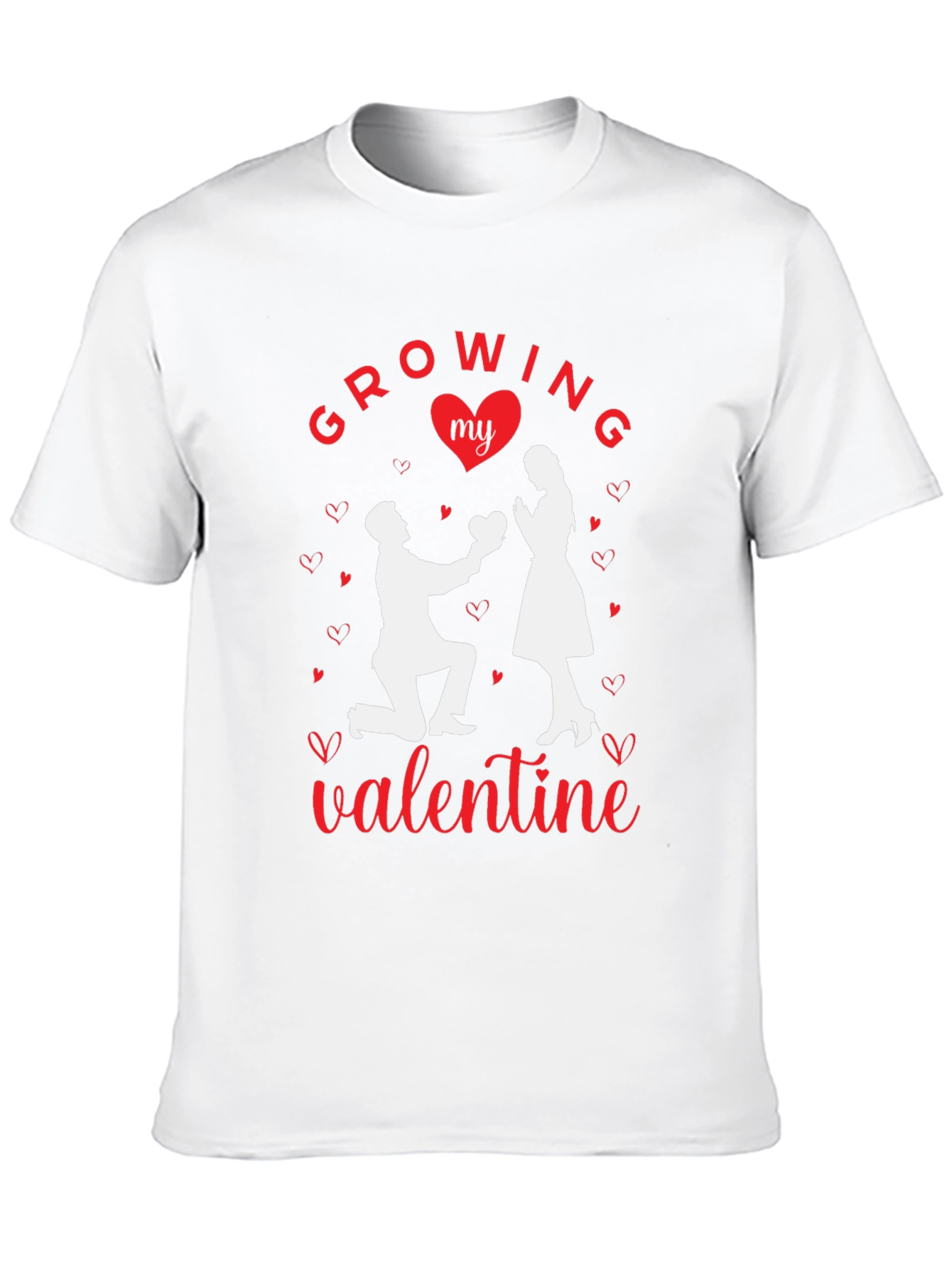 Growing My Valentine Graphic T-Shirt