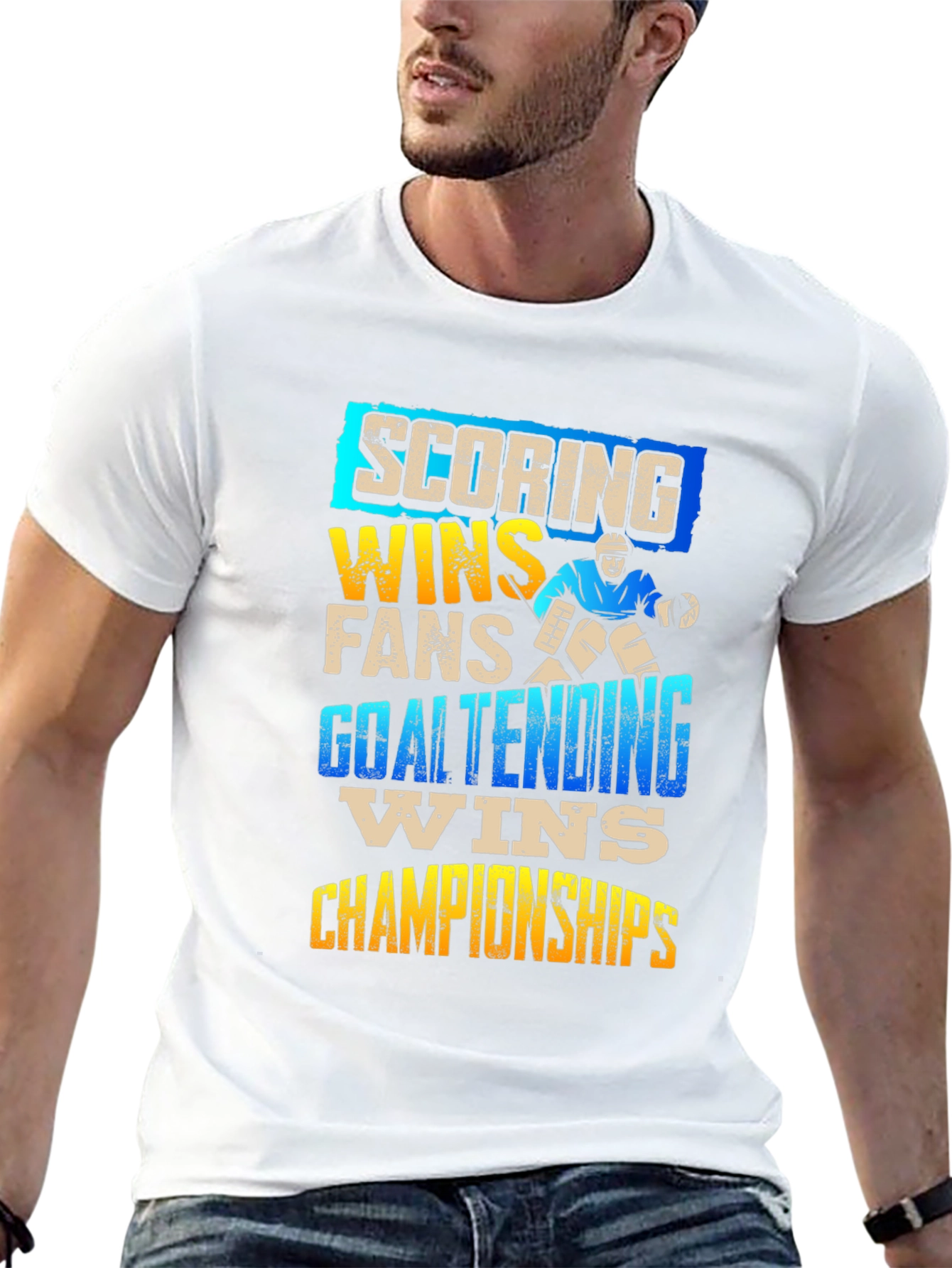 Scoring Wins Hockey T-Shirt