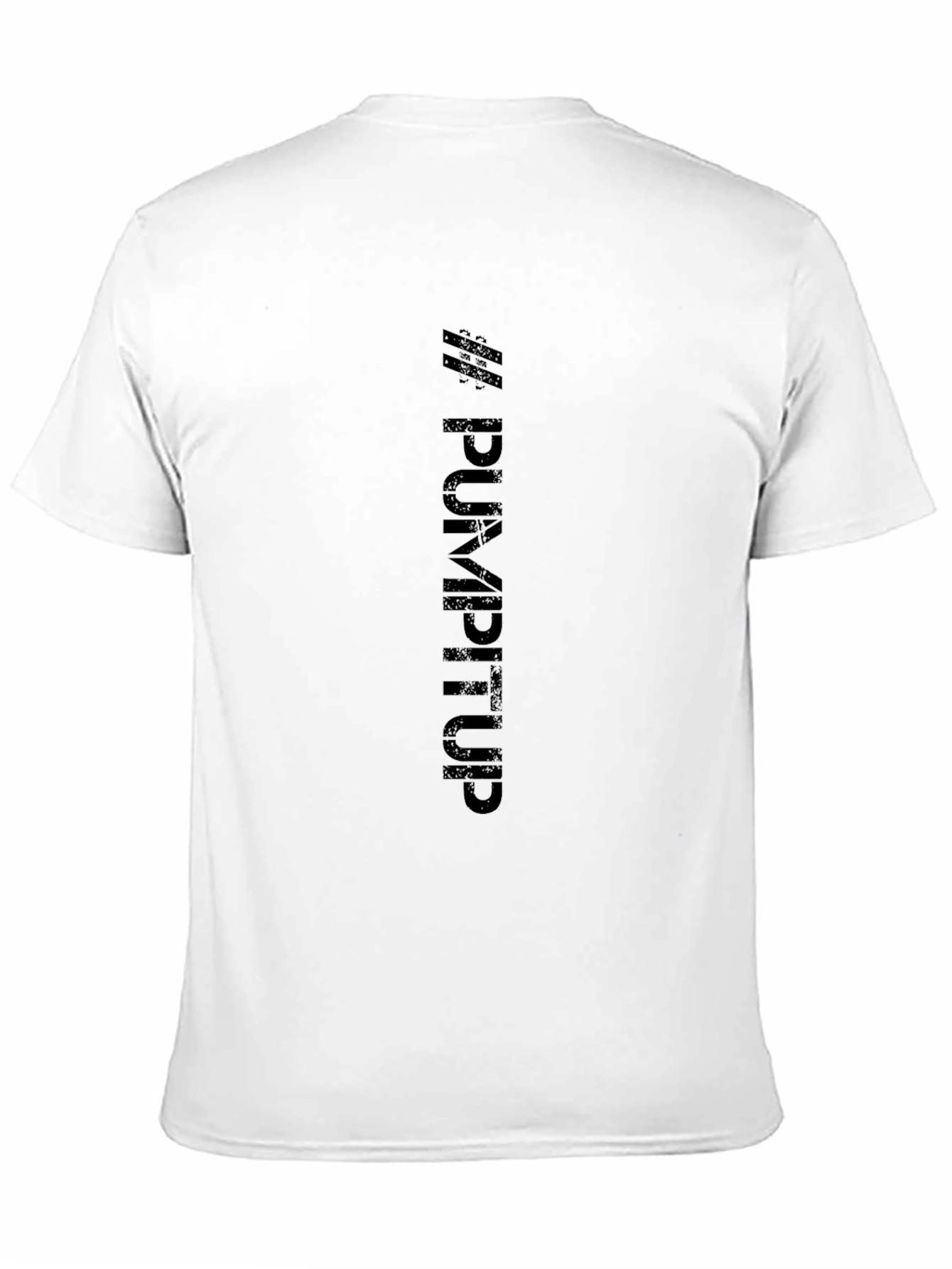 Mens Black Pump It Up Graphic Tee