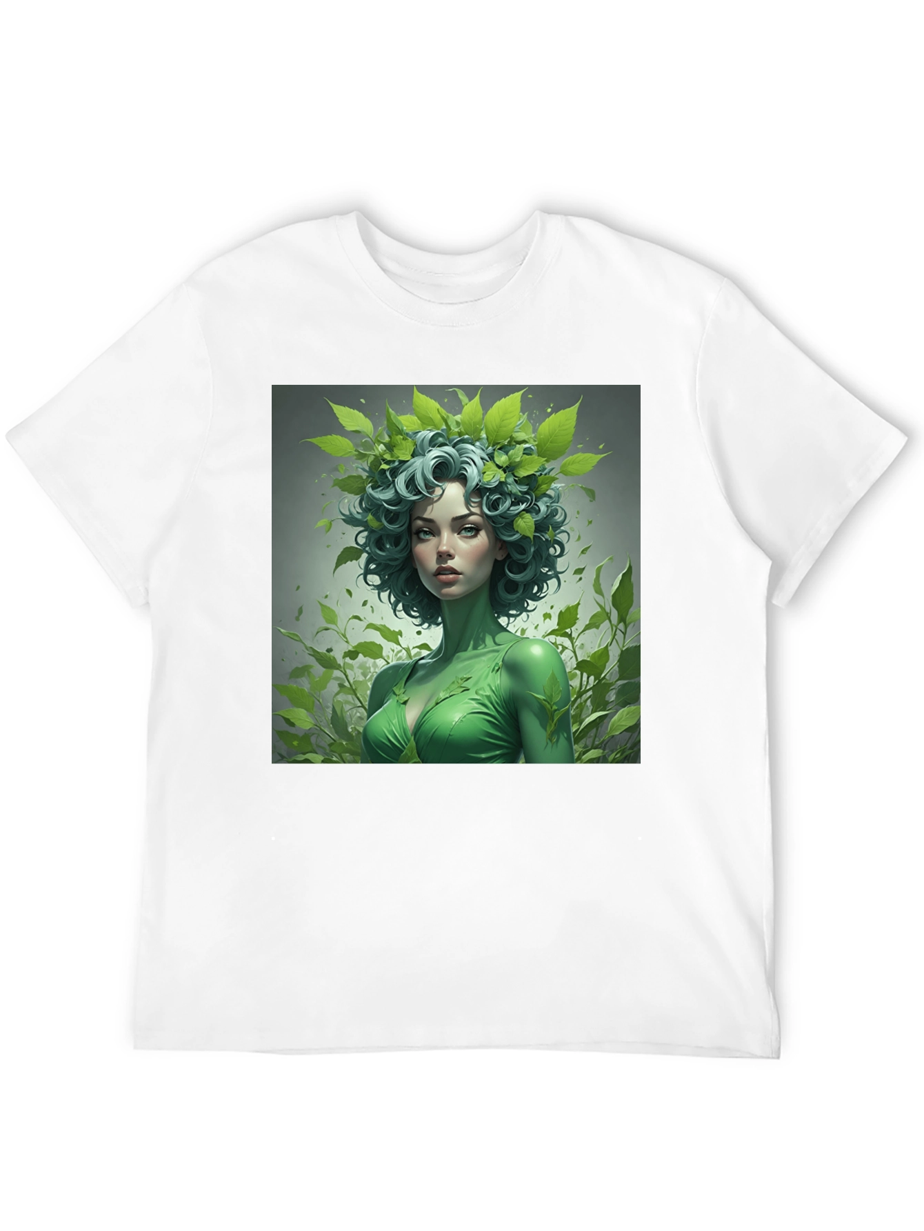 Earth Goddess Graphic Black T-Shirt