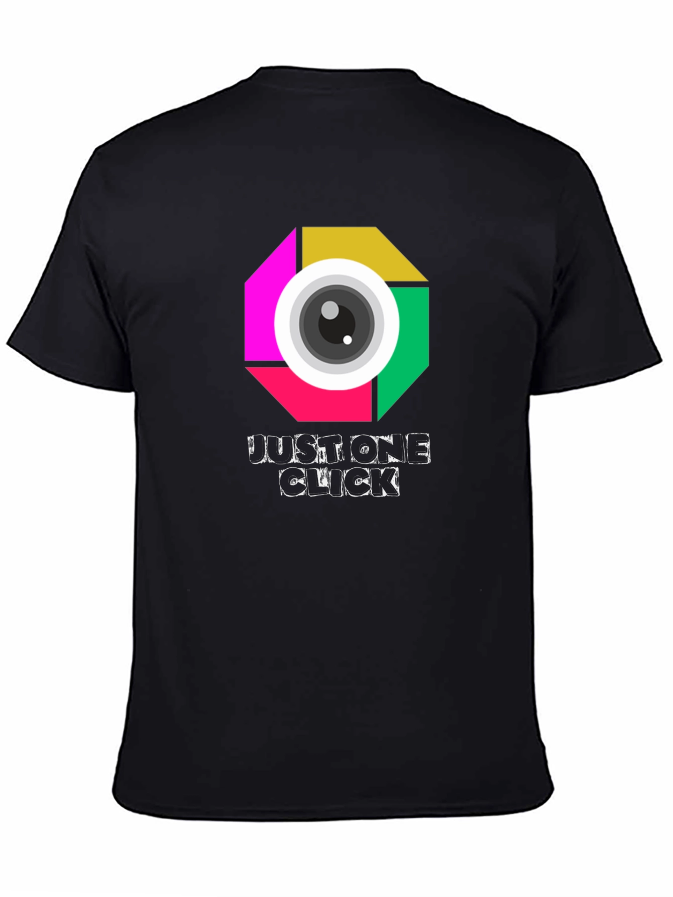 Just One Click Camera Graphic T-Shirt