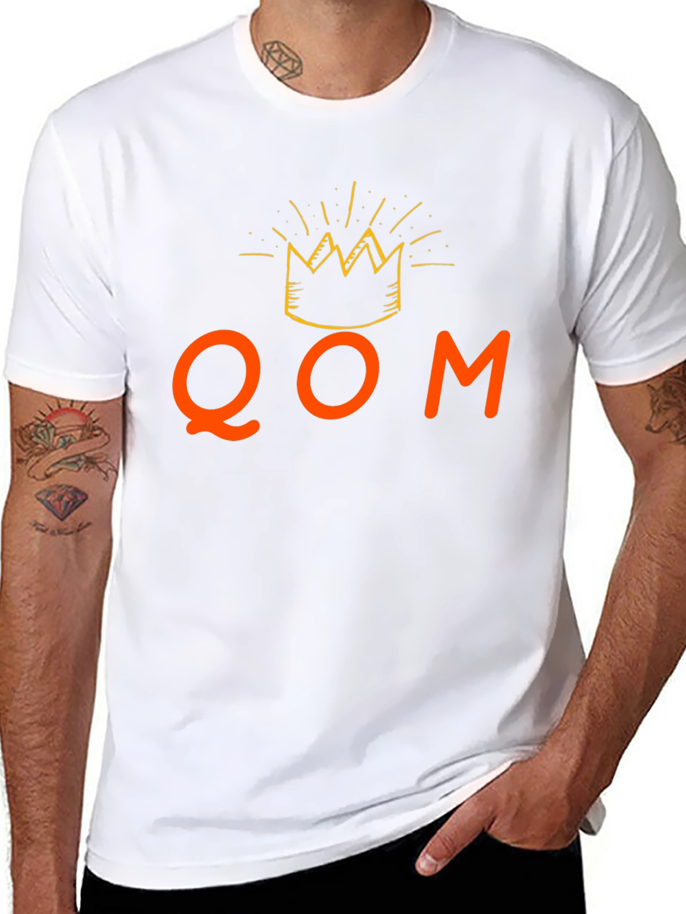 QOM Crown T-Shirt - Urban Streetwear