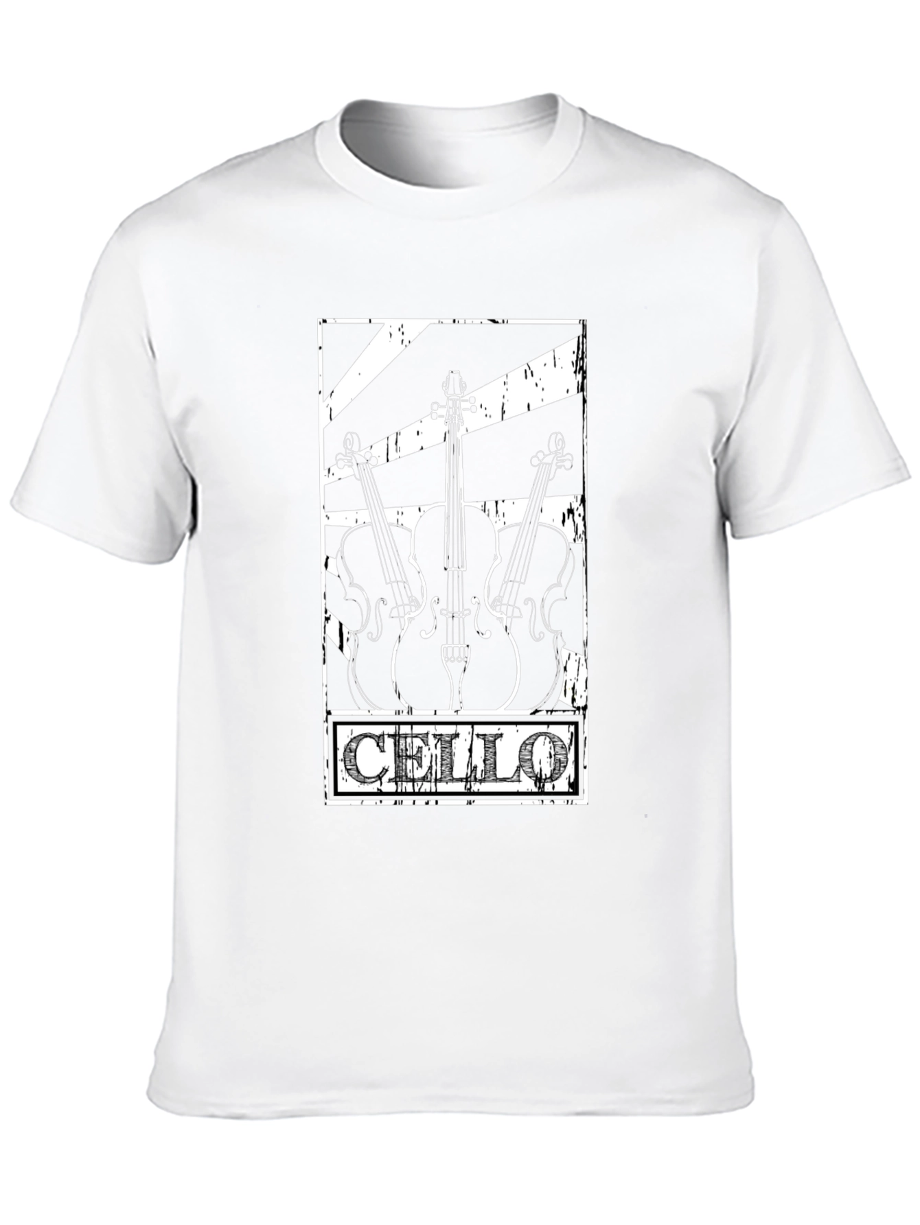 Cello Music T-Shirt - Musicians Graphic Tee