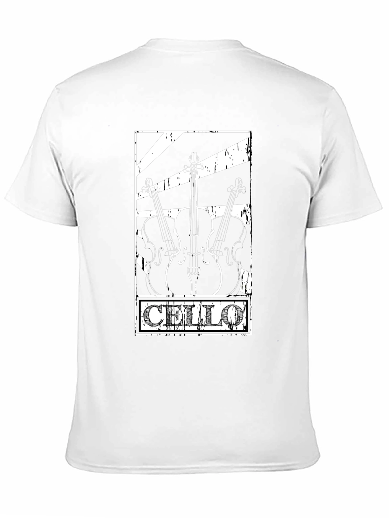 Cello Music T-Shirt - Musicians Graphic Tee