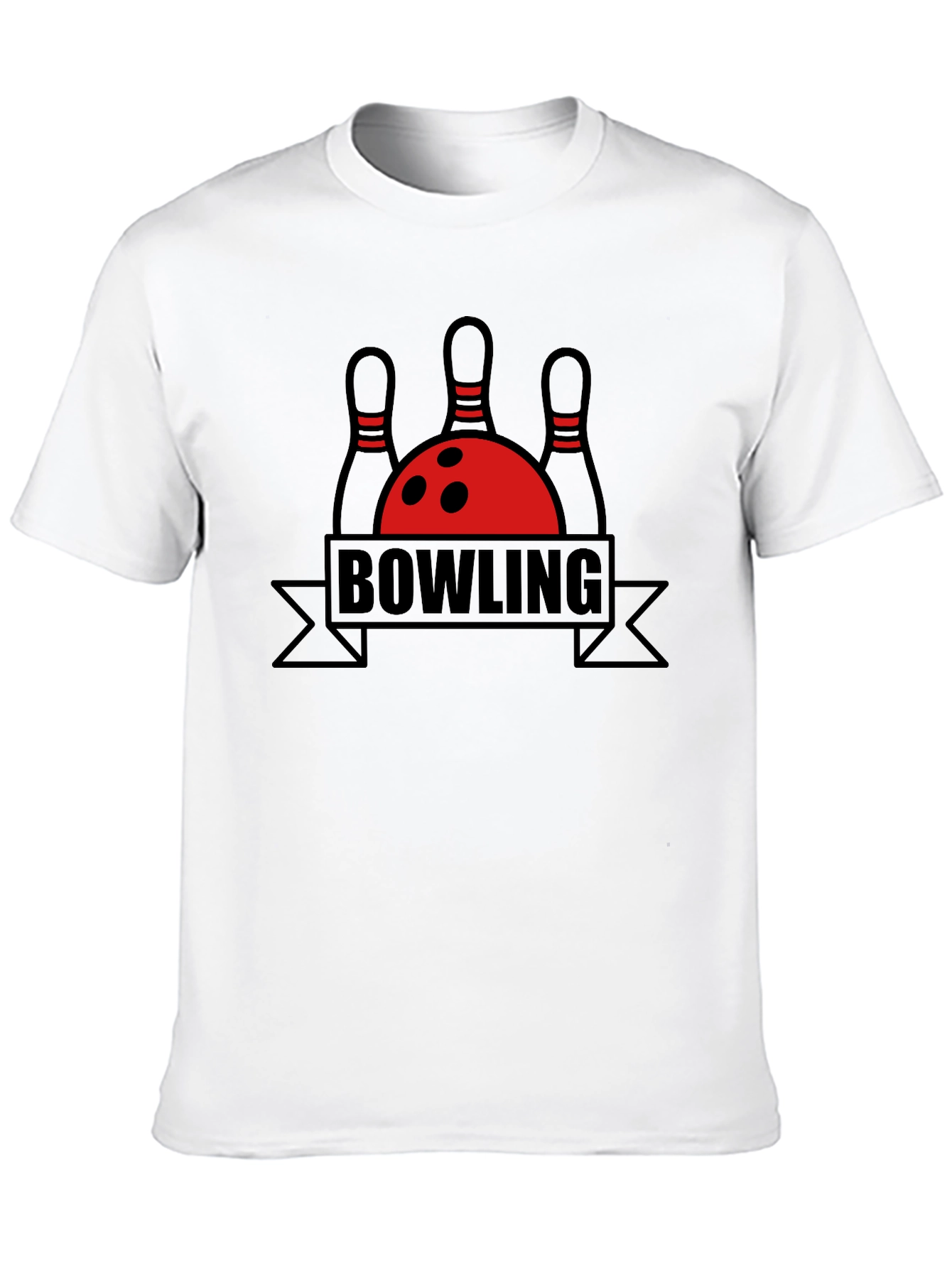 Bowling Graphic Tee - Strike Up Some Fun!