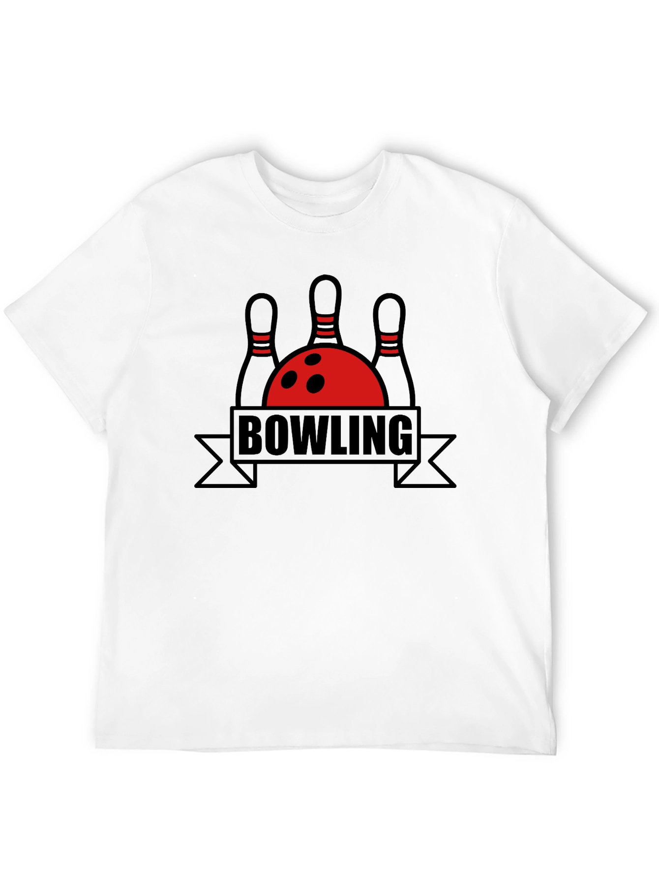 Bowling Graphic Tee - Strike Up Some Fun!