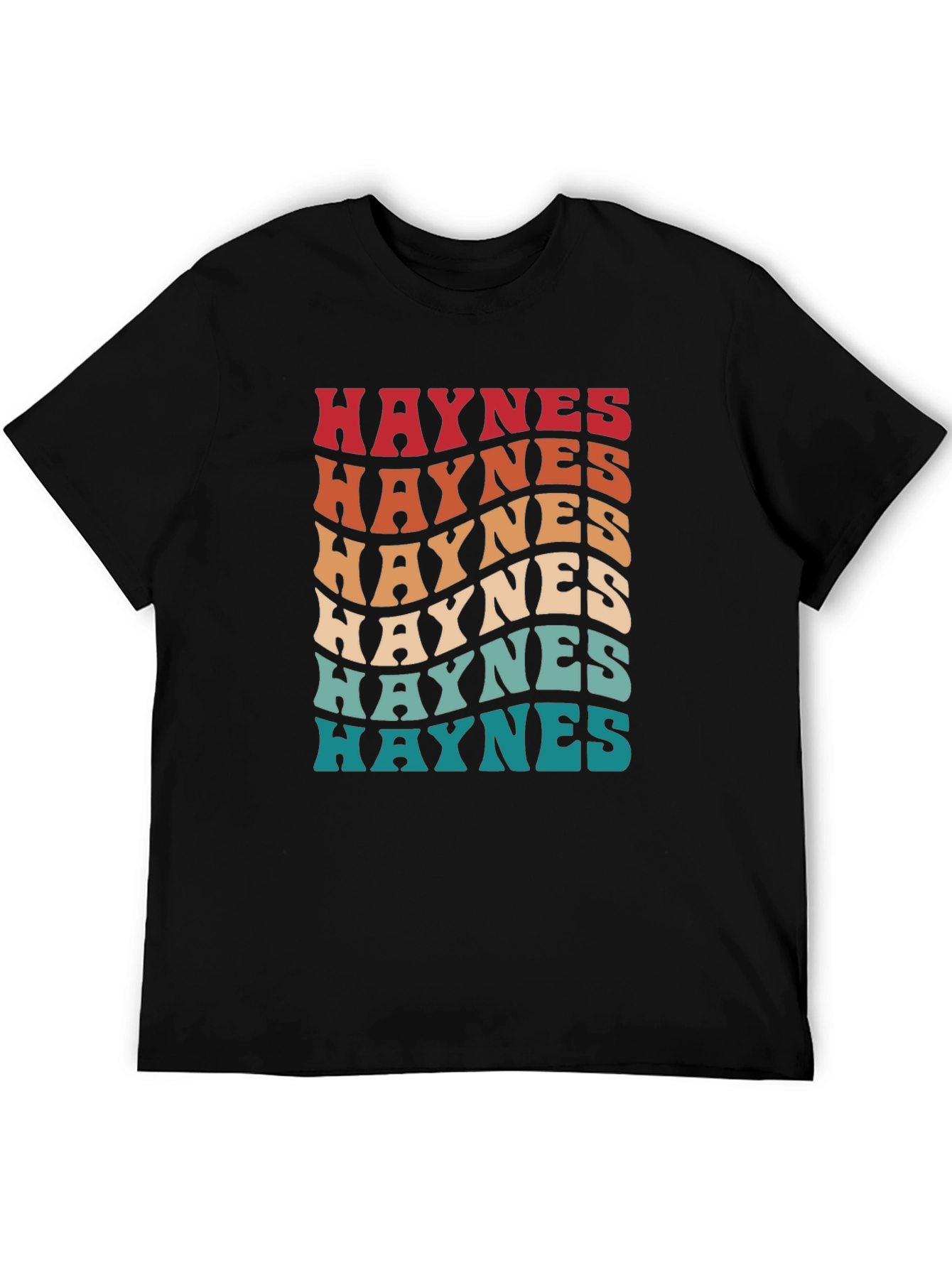 Haynes Retro Wavy Text T-Shirt