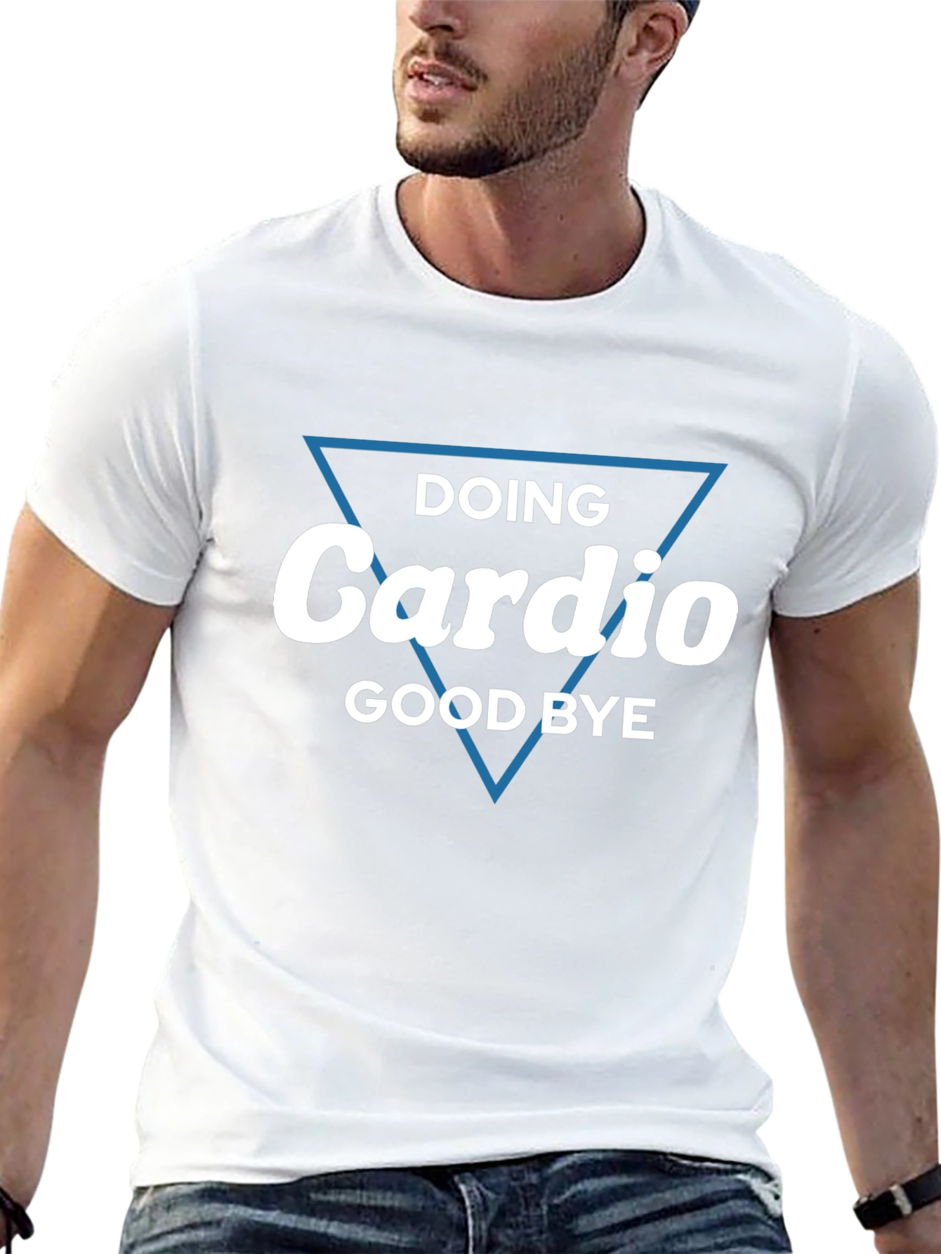 Funny Cardio T-Shirt: Doing Cardio Good Bye!