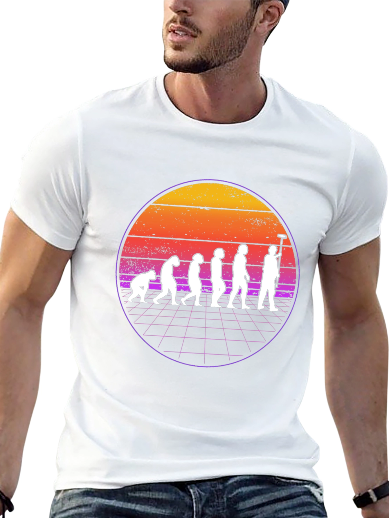 Evolution of a Painter T-Shirt