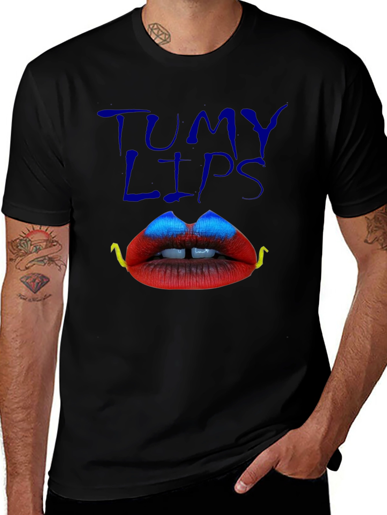 TUMY Lips Graphic Tee - Unique & Stylish