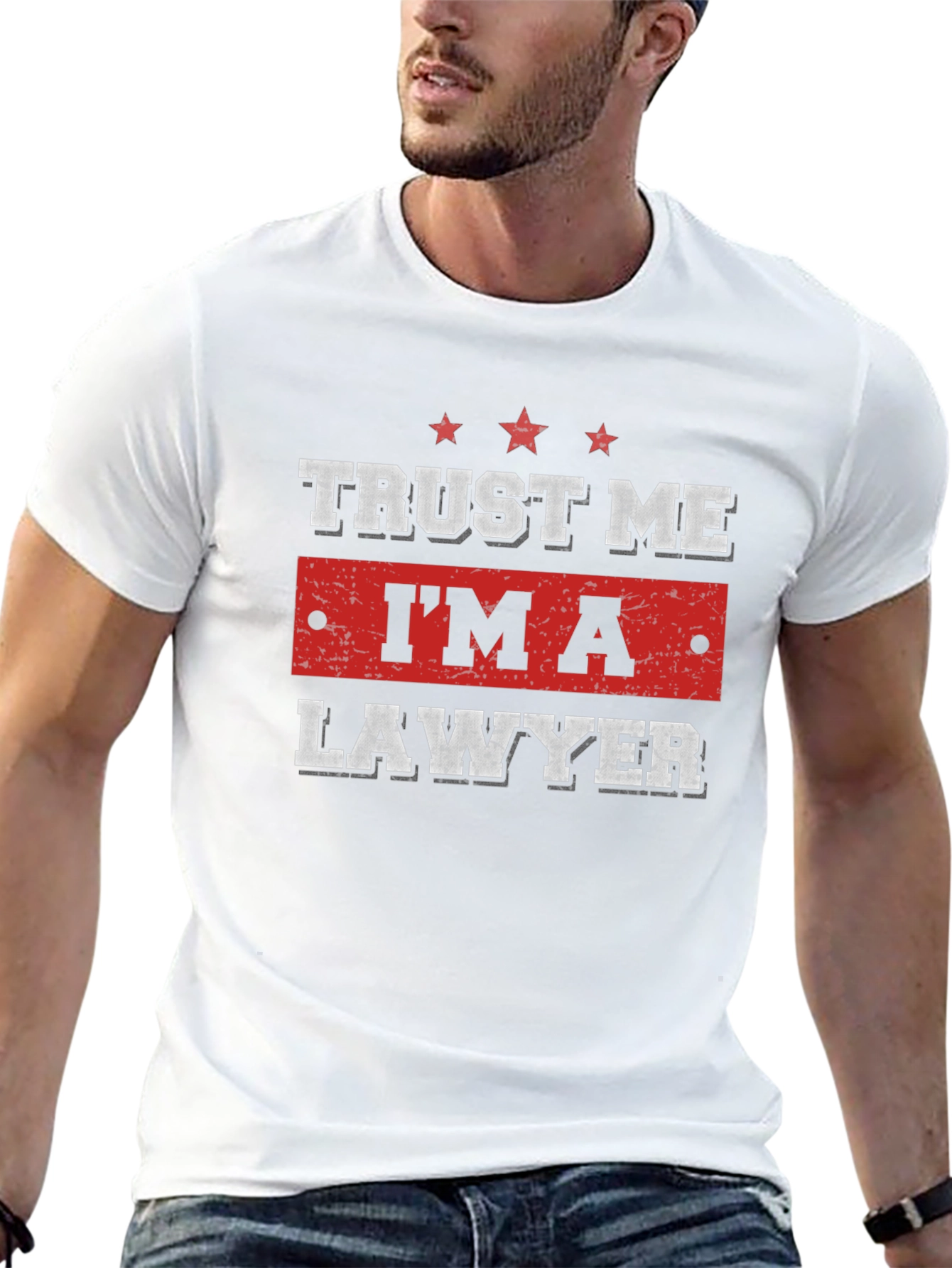 Trust Me Im A Lawyer Black T-Shirt
