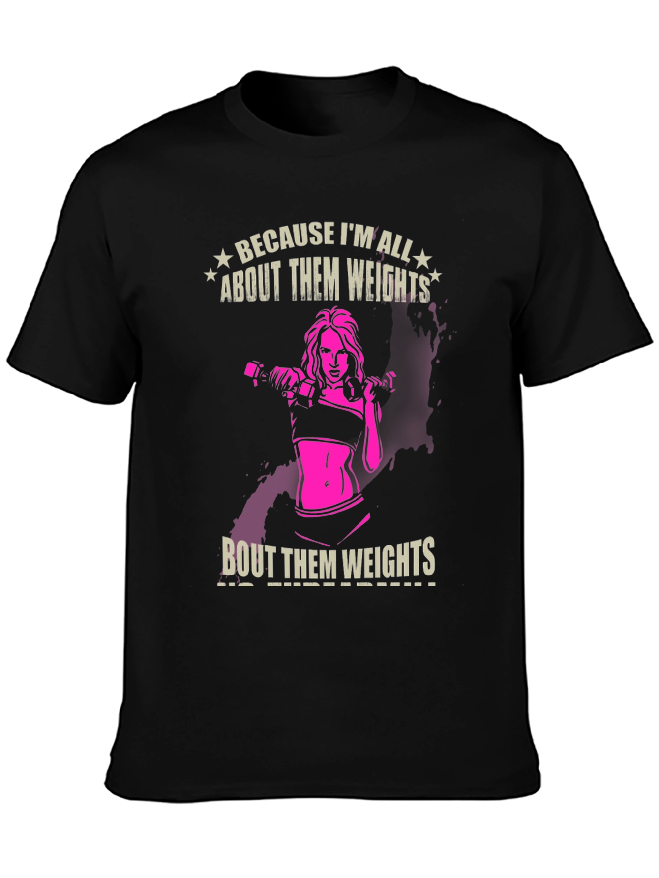 Weights Graphic T-Shirt - Fitness Apparel