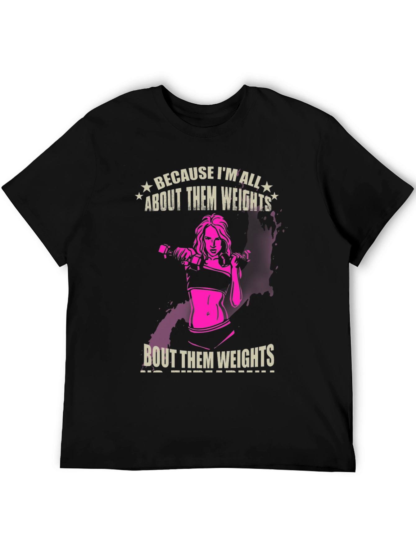 Weights Graphic T-Shirt - Fitness Apparel