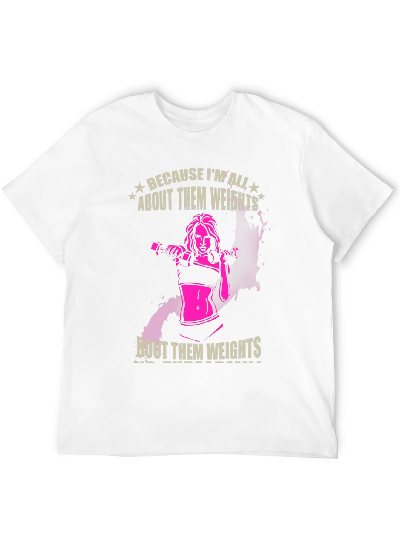 Weights Graphic T-Shirt - Fitness Apparel