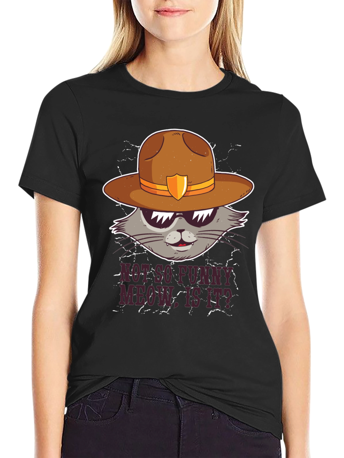 Funny Cat Ranger T-Shirt