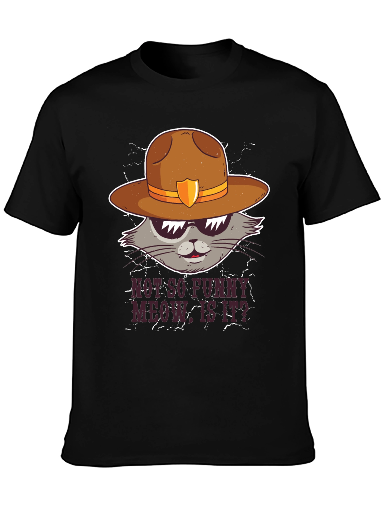 Funny Cat Ranger T-Shirt