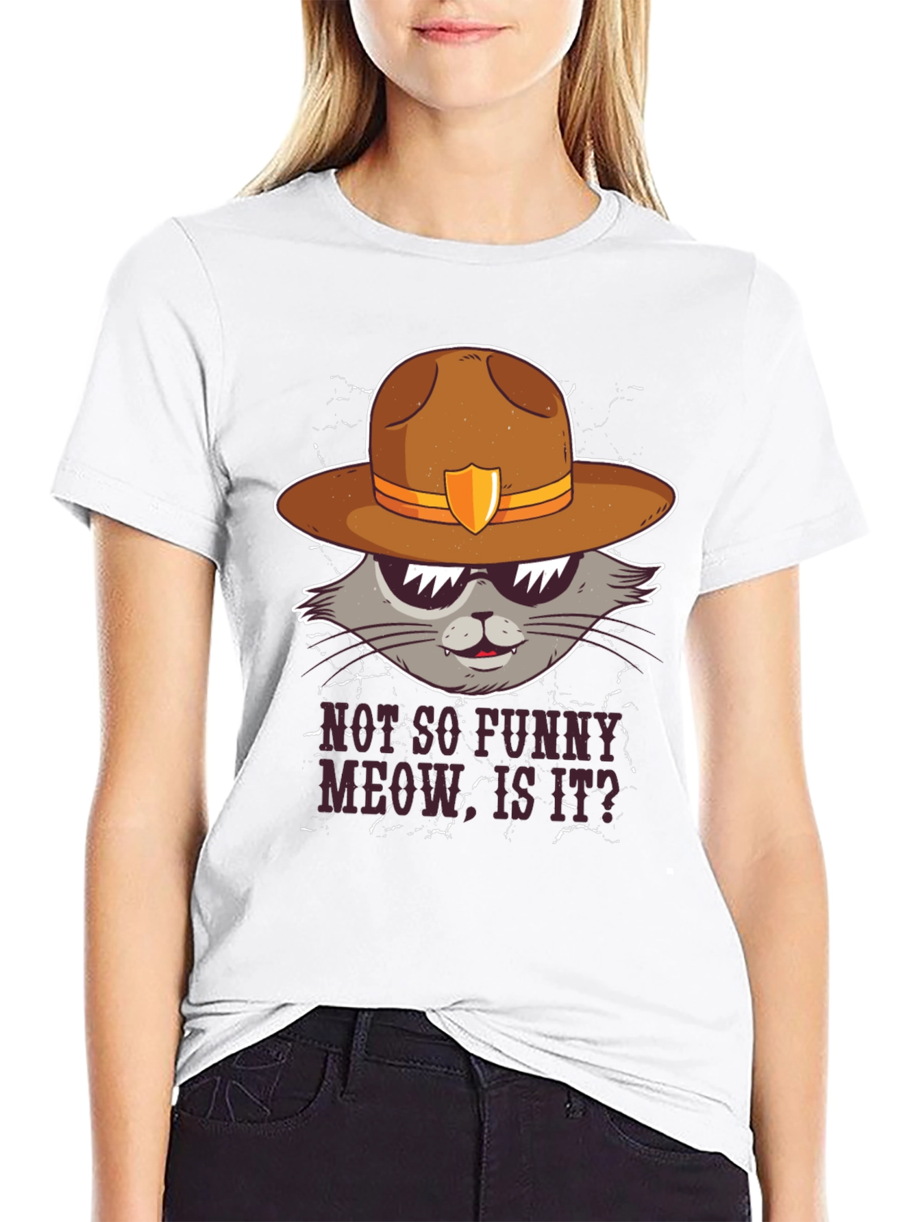 Funny Cat Ranger T-Shirt