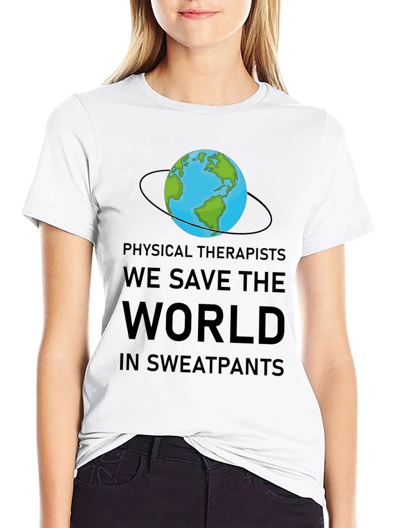 Physical Therapists Save the World T-Shirt