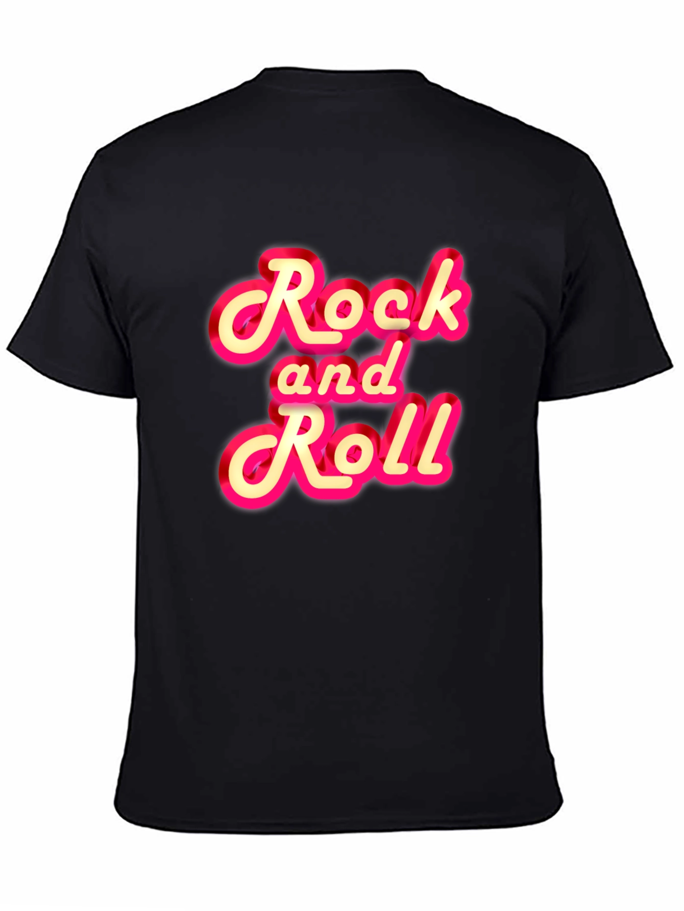 Rock and Roll Graphic Tee - Classic Style