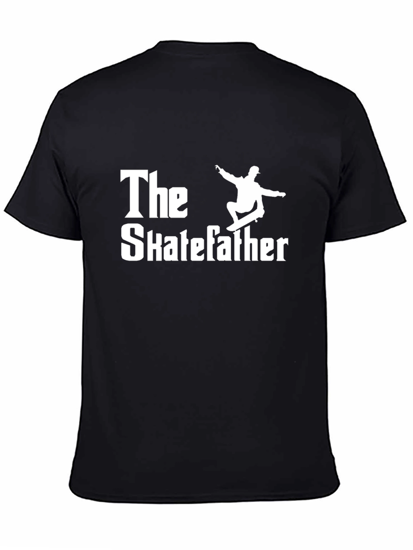 The Skatefather T-Shirt - Cool Skater Dad Tee