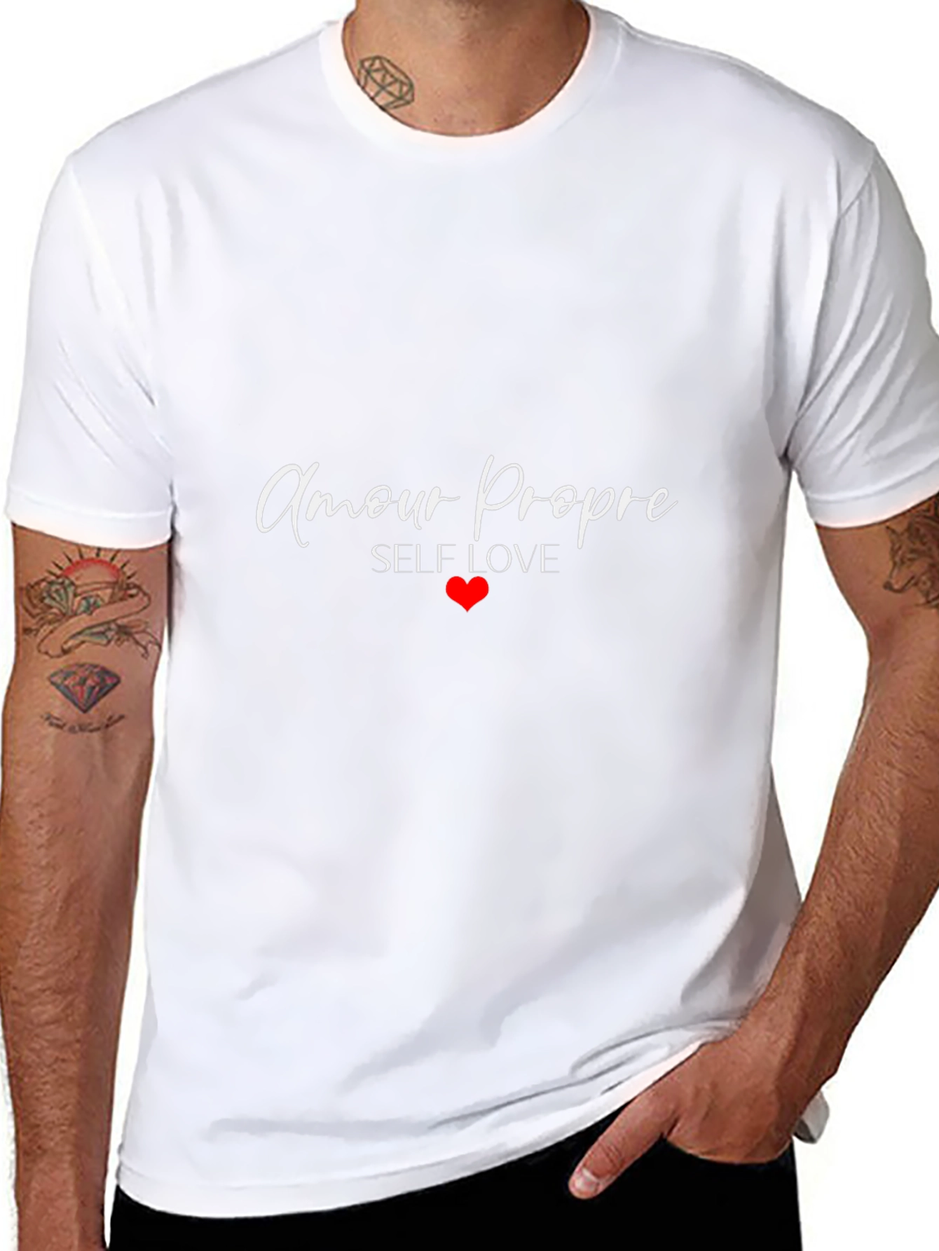 Amour Propre Self Love T-Shirt - Black