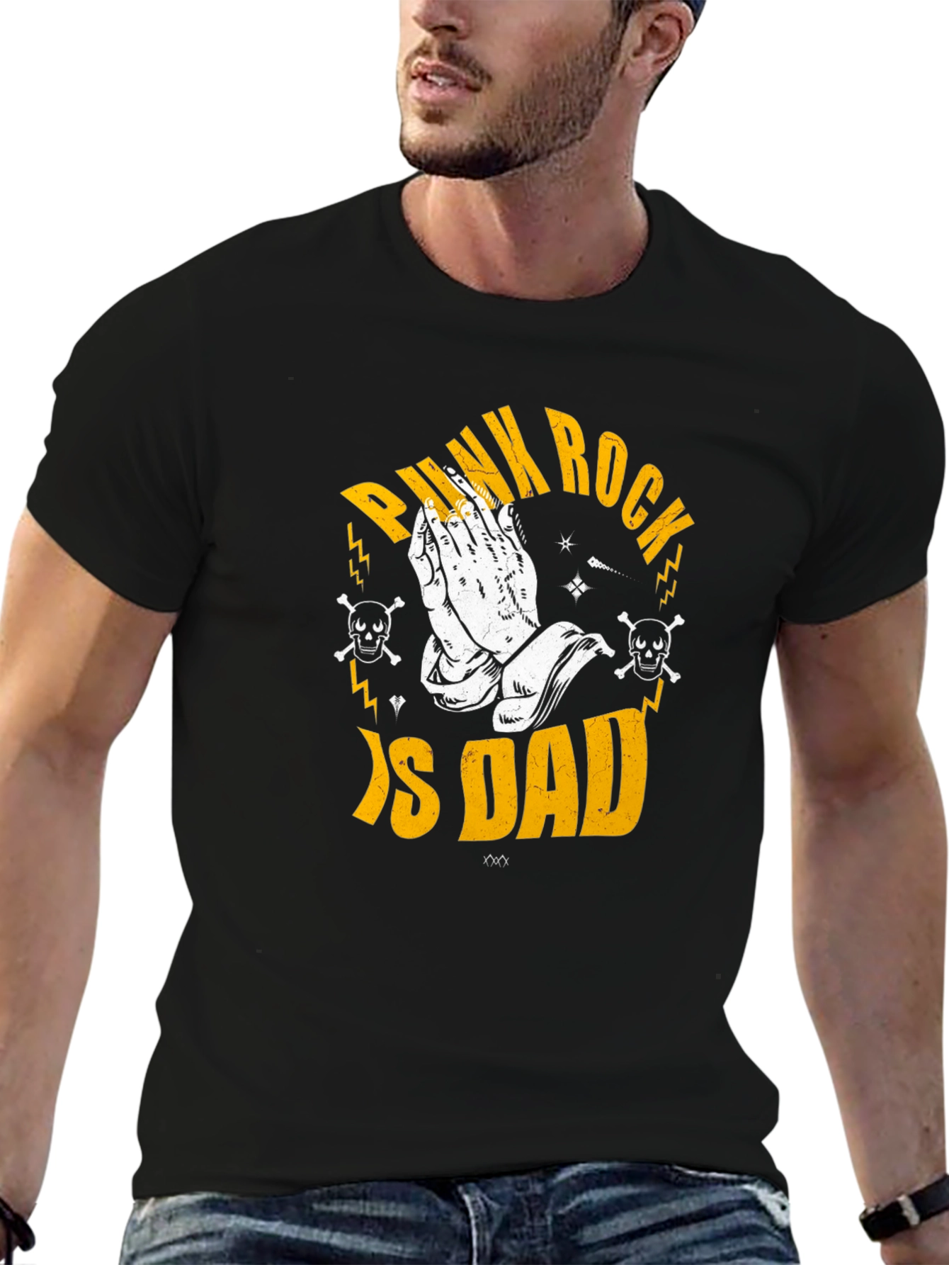 Punk Rock Is Dad Graphic Tee