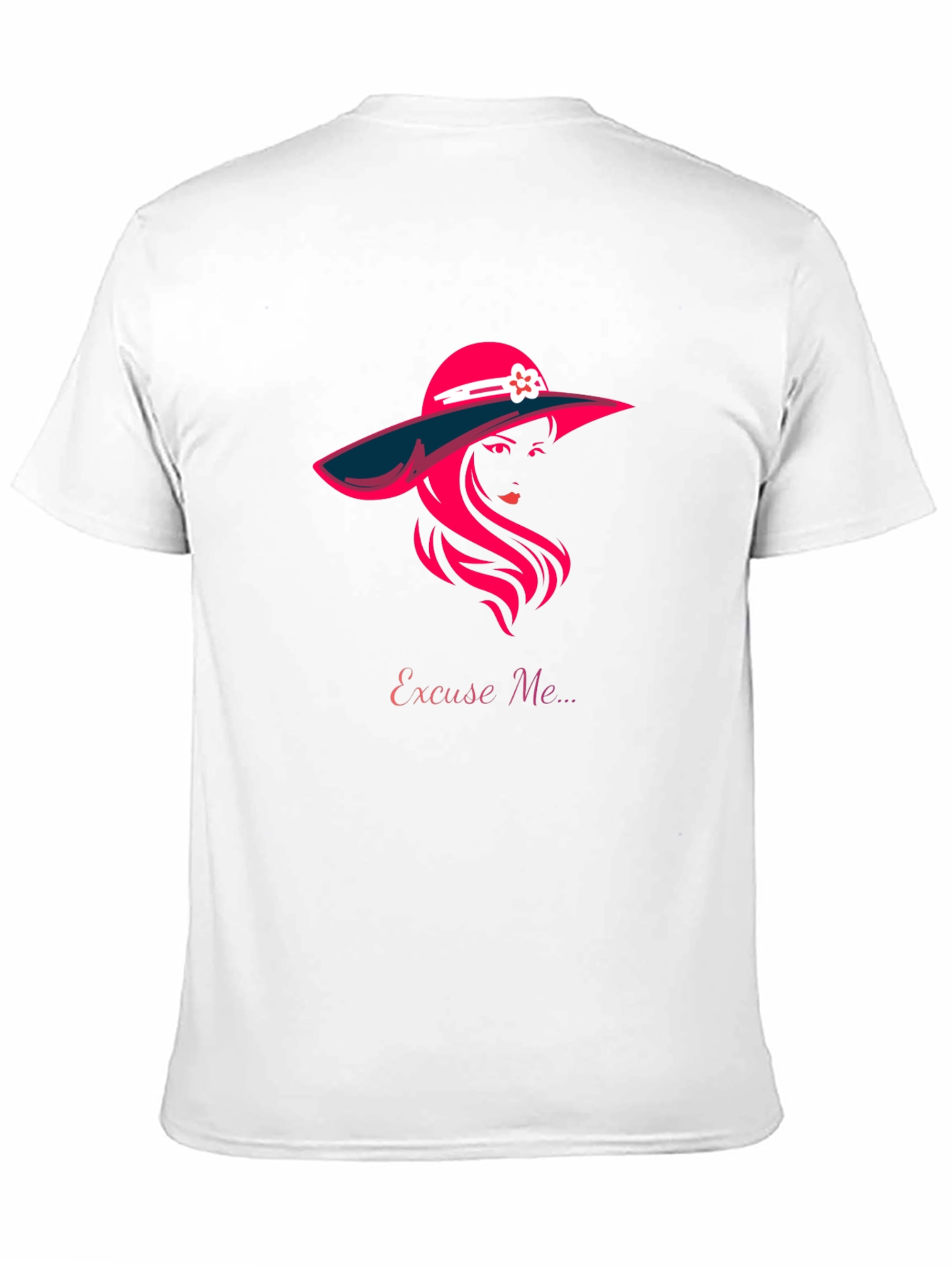Excuse Me Graphic T-Shirt - Stylish Woman Design
