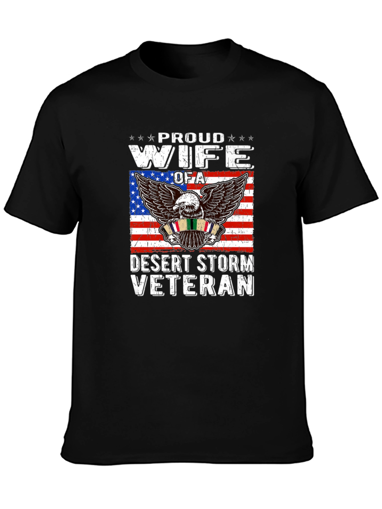 Proud Wife of a Desert Storm Veteran T-Shirt