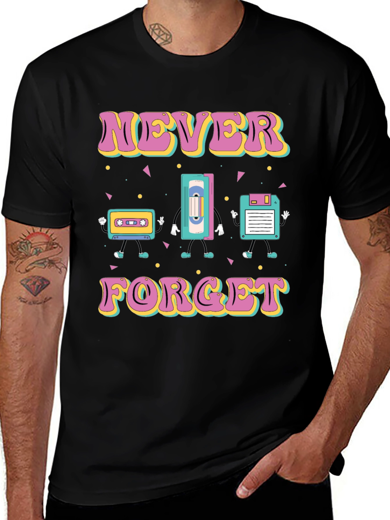 Retro Never Forget T-Shirt