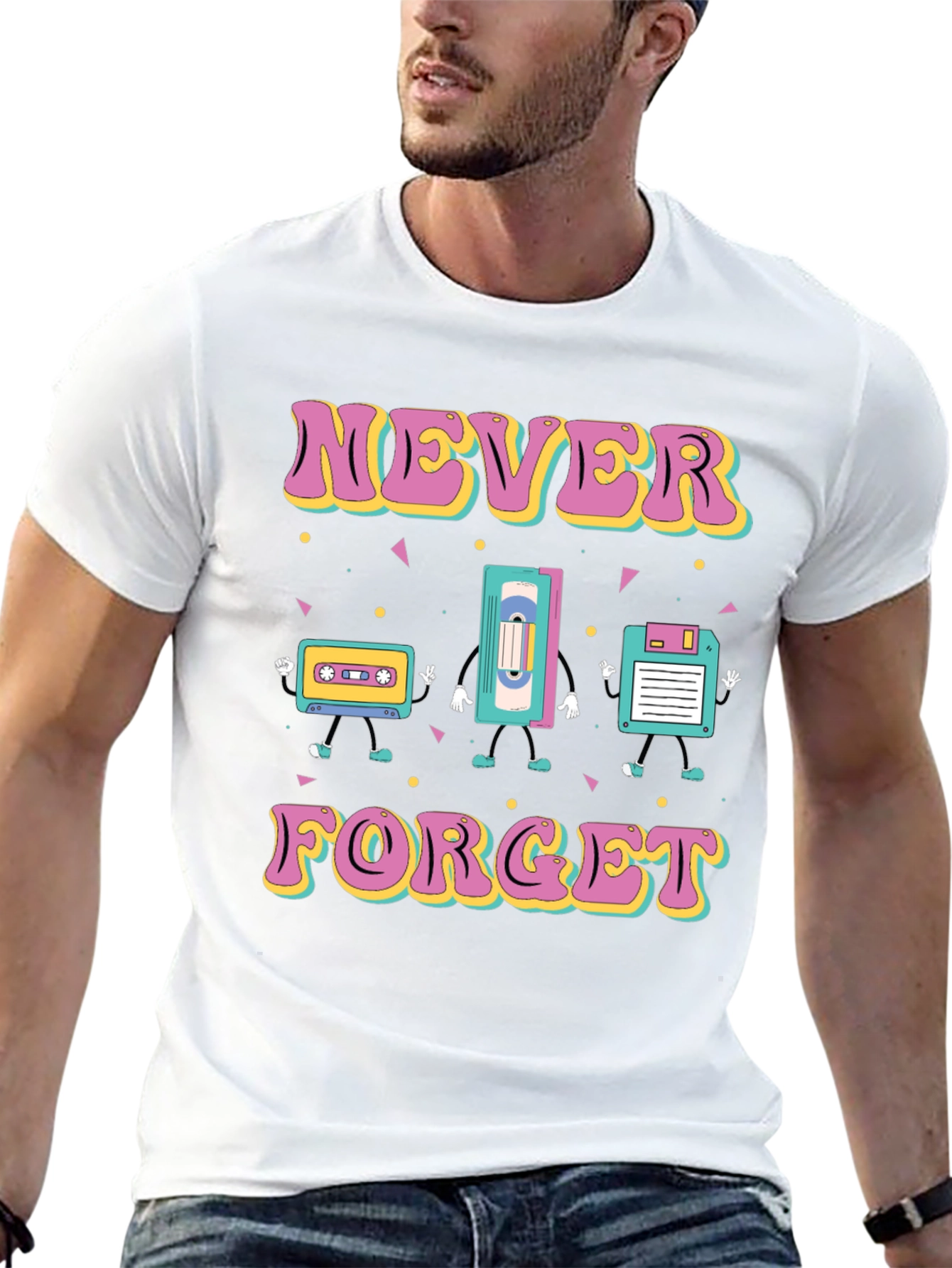 Retro Never Forget T-Shirt