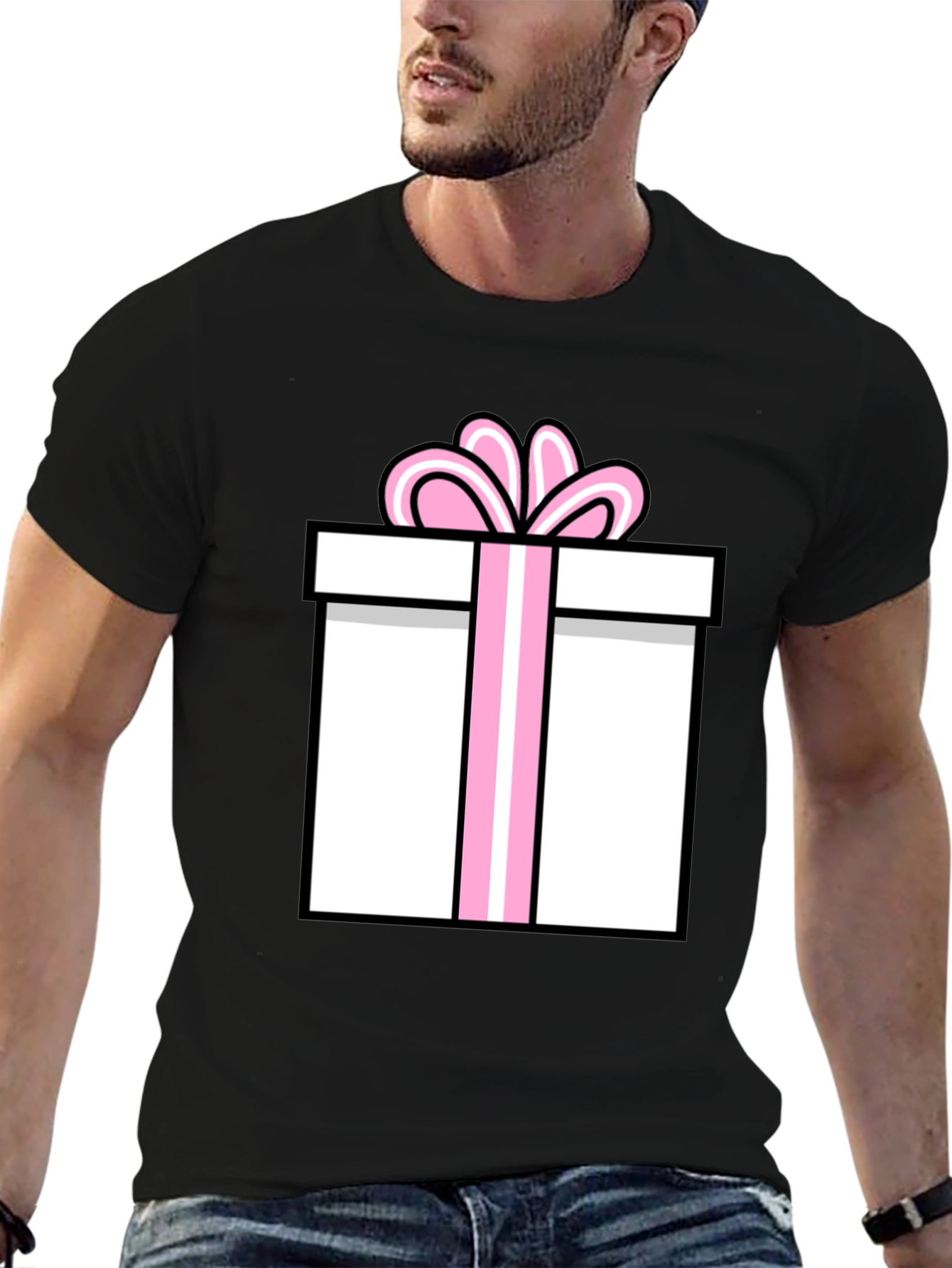 Gift Box Graphic Tee - Present T-Shirt