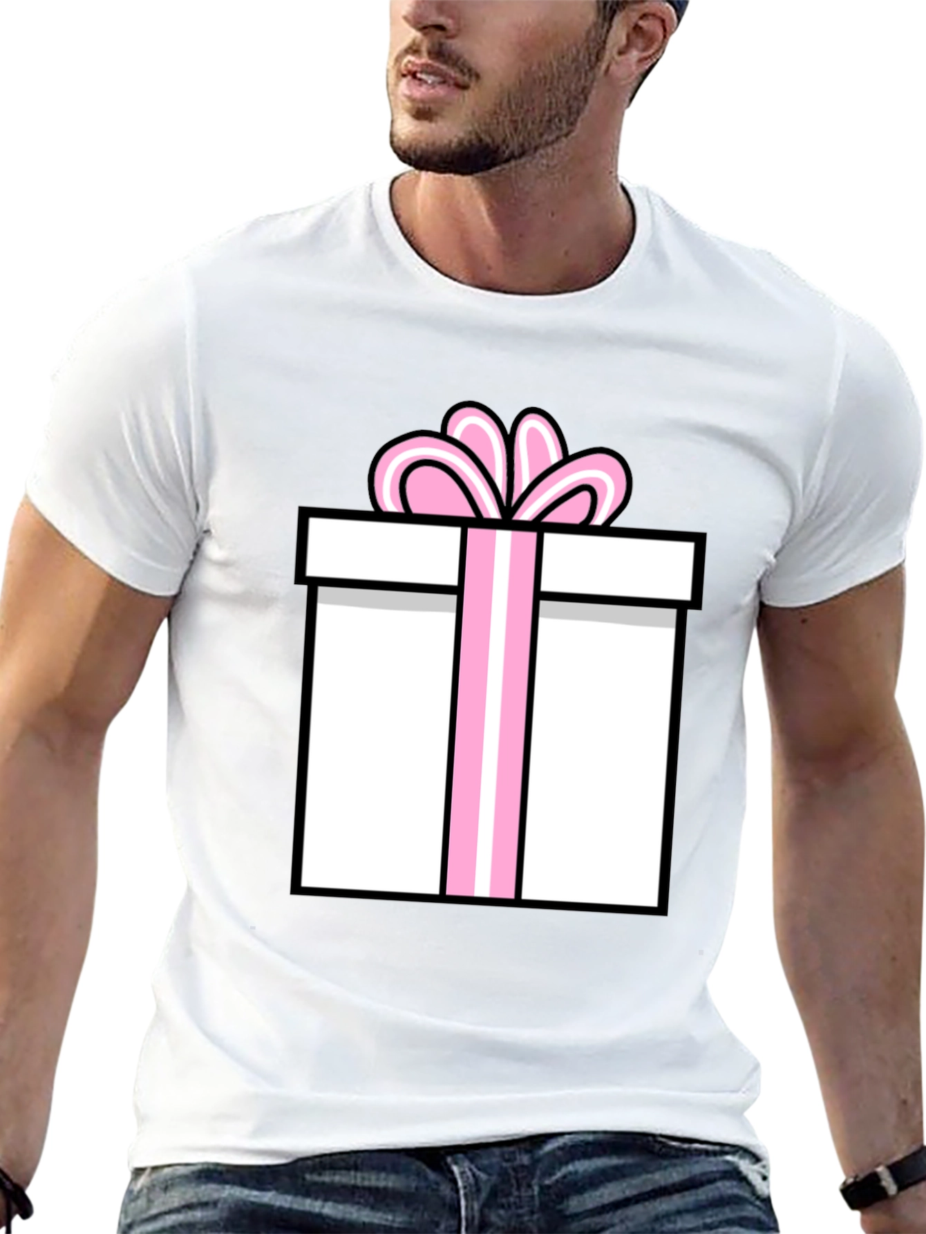 Gift Box Graphic Tee - Present T-Shirt