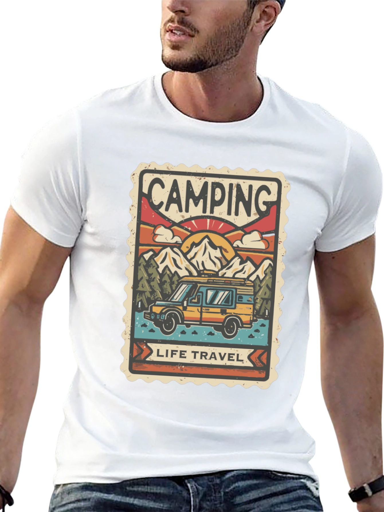 Camping Life Travel T-Shirt - Adventure Awaits!