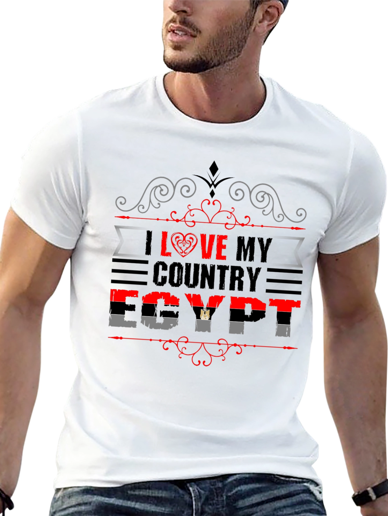 I Love My Country Egypt T-Shirt
