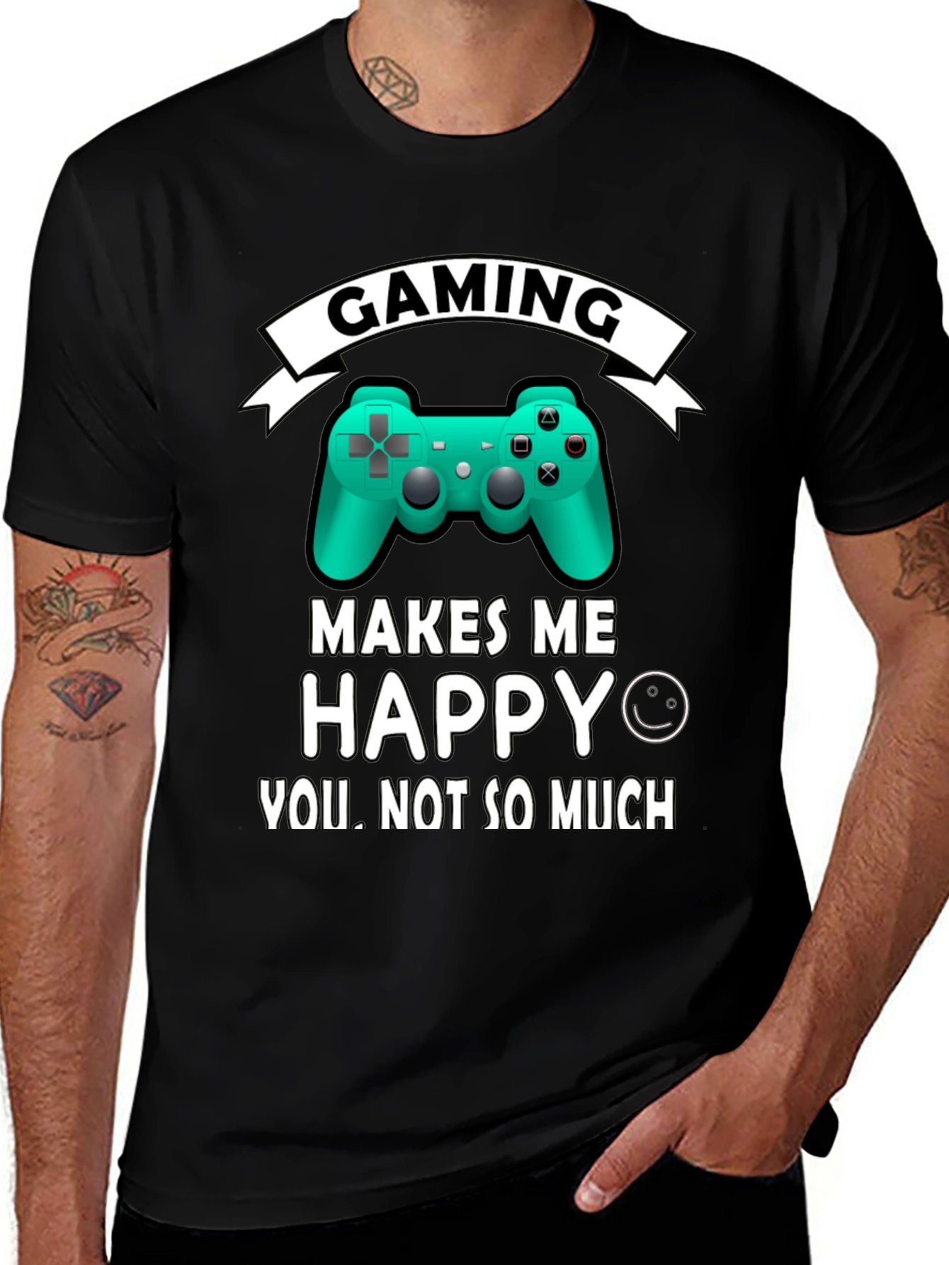 Gaming Makes Me Happy T-Shirt
