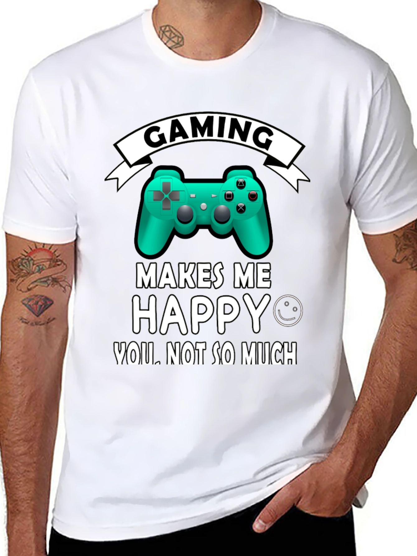 Gaming Makes Me Happy T-Shirt
