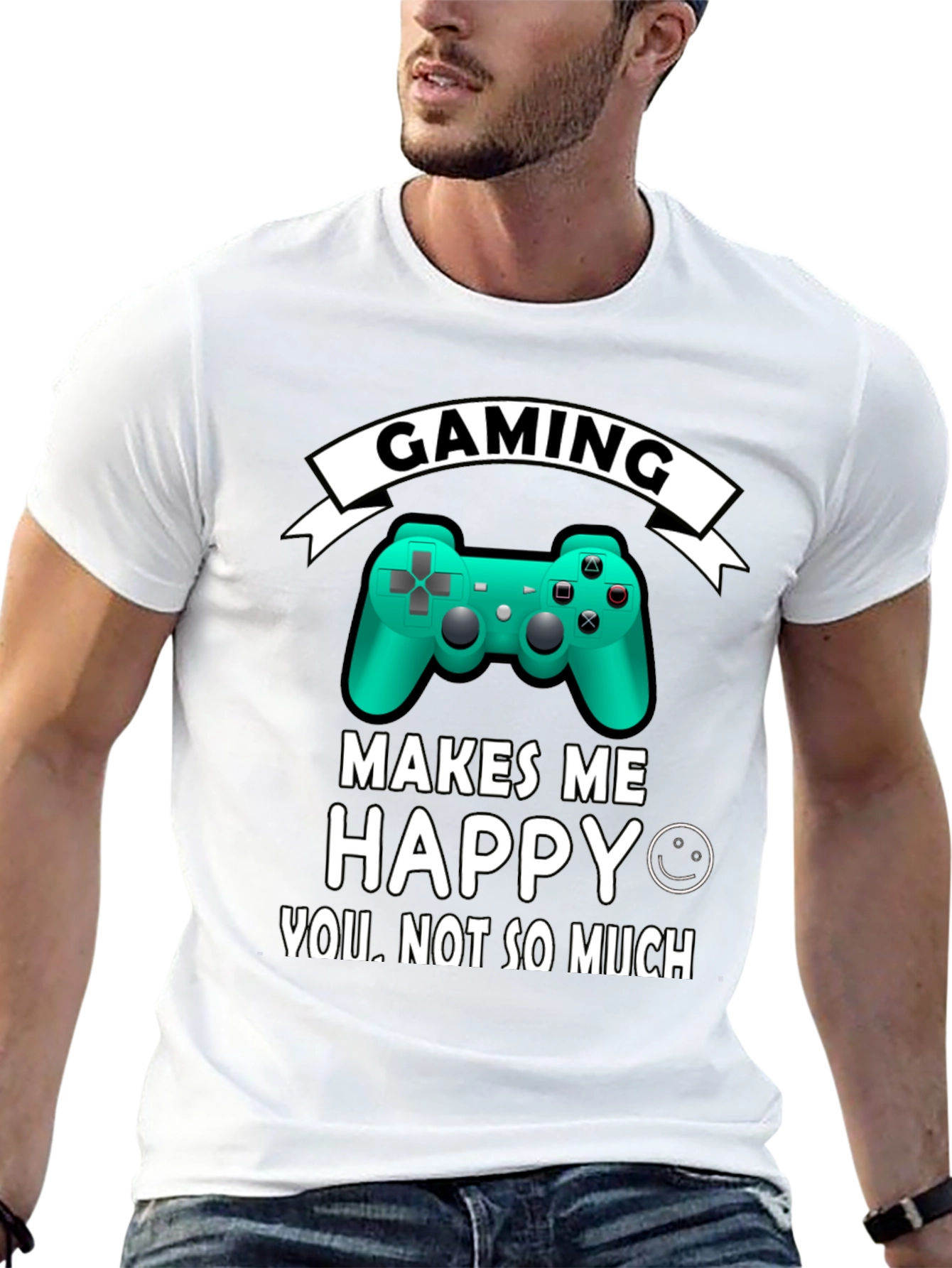 Gaming Makes Me Happy T-Shirt
