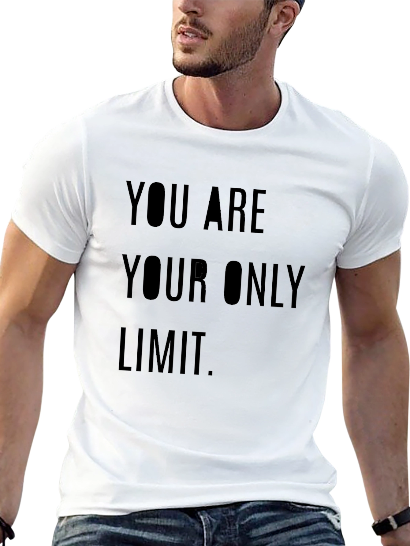 Inspirational Graphic Tee - You Are Your Only Limit