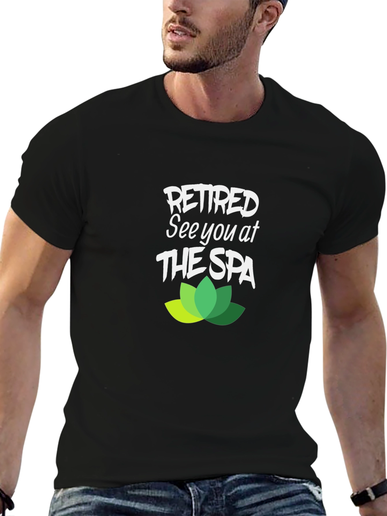 Retired See You at The Spa Graphic Tee